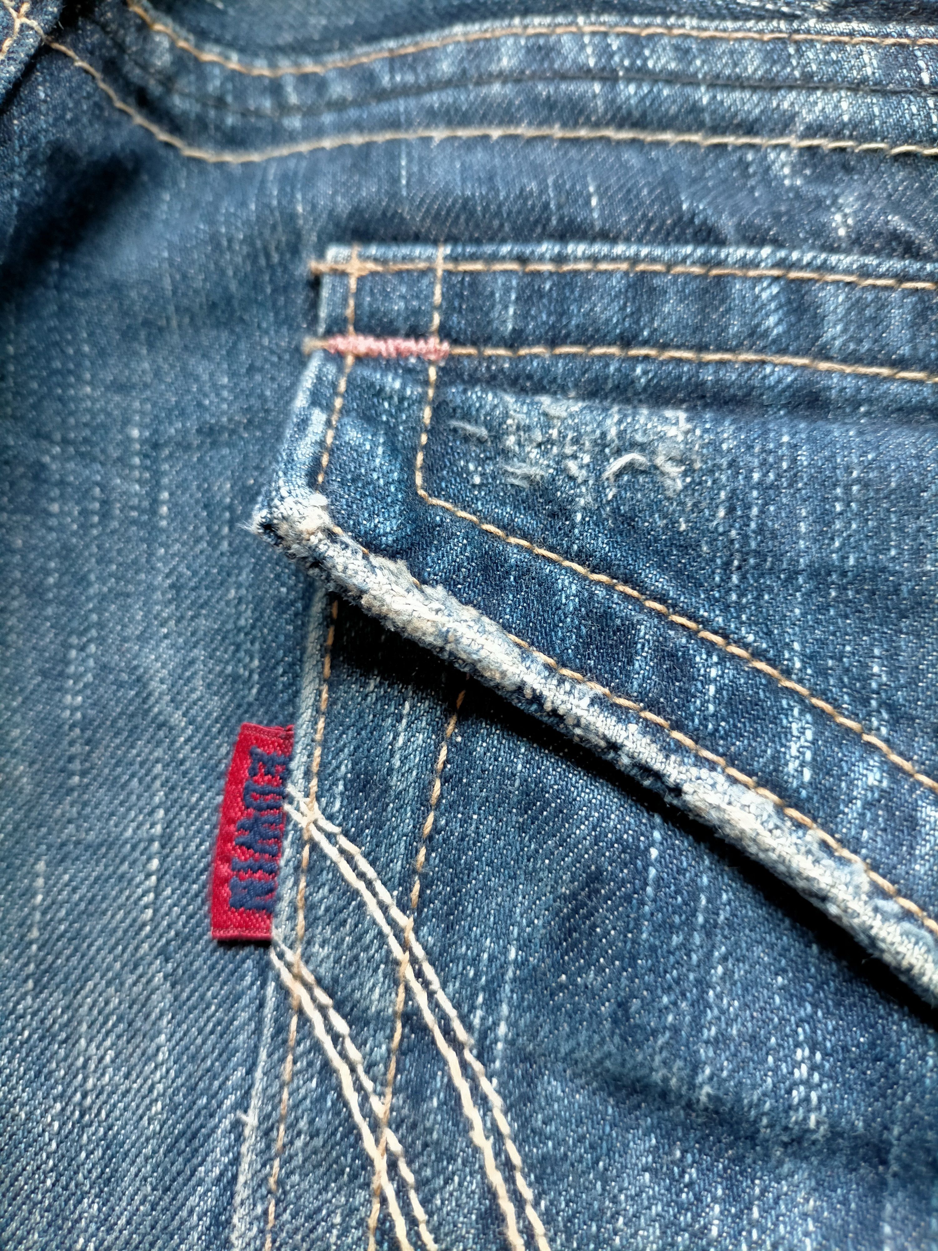 Edwin Flare Jeans Edwin 503 Blue Trip Boot cut Jeans Size US 33 - 19 Thumbnail