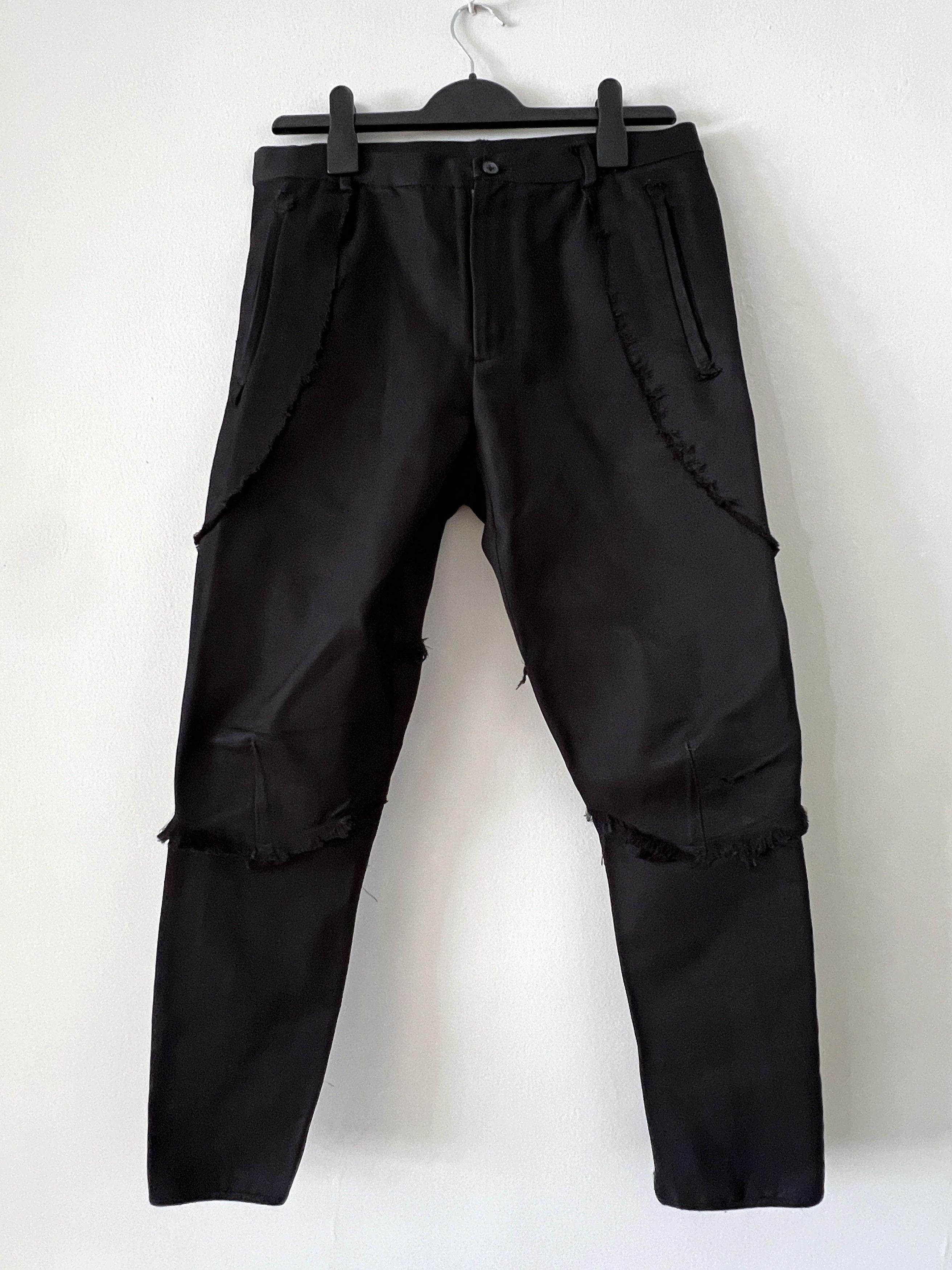 Lanvin Lanvin Silk Runway Spring 2011 Silk Black Trousers Pant Size US 30 / EU 46 - 1 Thumbnail