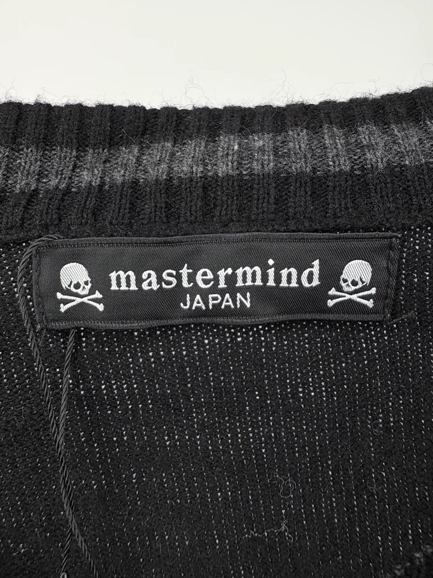 Mastermind Japan MMJ MASTERMIND Skull Knit Cardigan Size US L / EU 52-54 / 3 - 3 Thumbnail