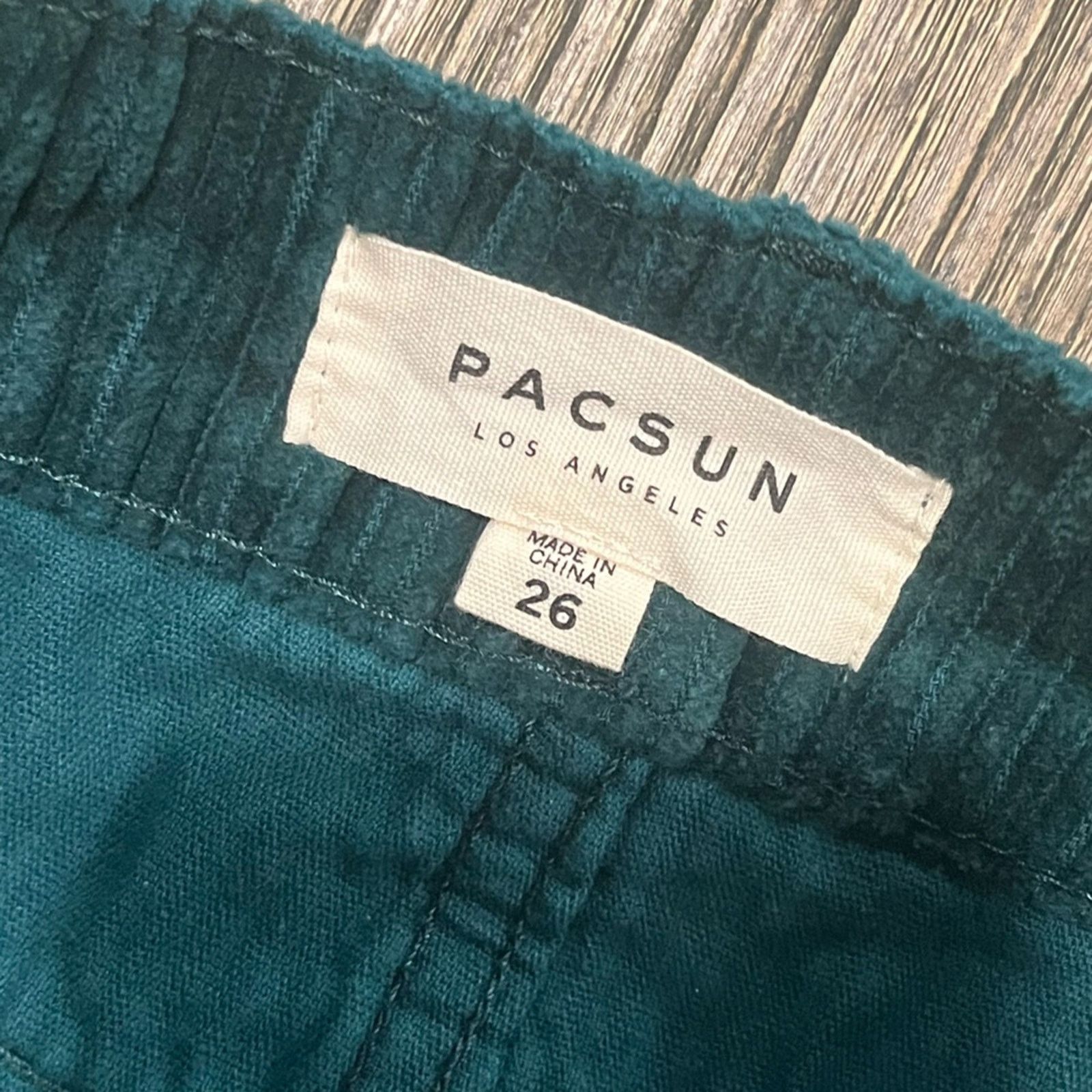 Pacsun PacSun Womens A-Line Corduroy Mini Skirt High Rise Cotton 26 Size 26" / US 2 / IT 38 - 5 Thumbnail