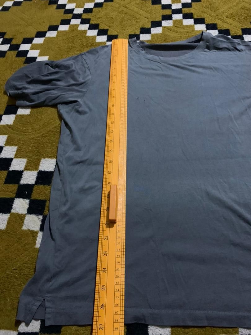 Jil Sander e31 single stitch Jil Sander J+ Essential Dark Grey Tee Size US L / EU 52-54 / 3 - 9 Thumbnail