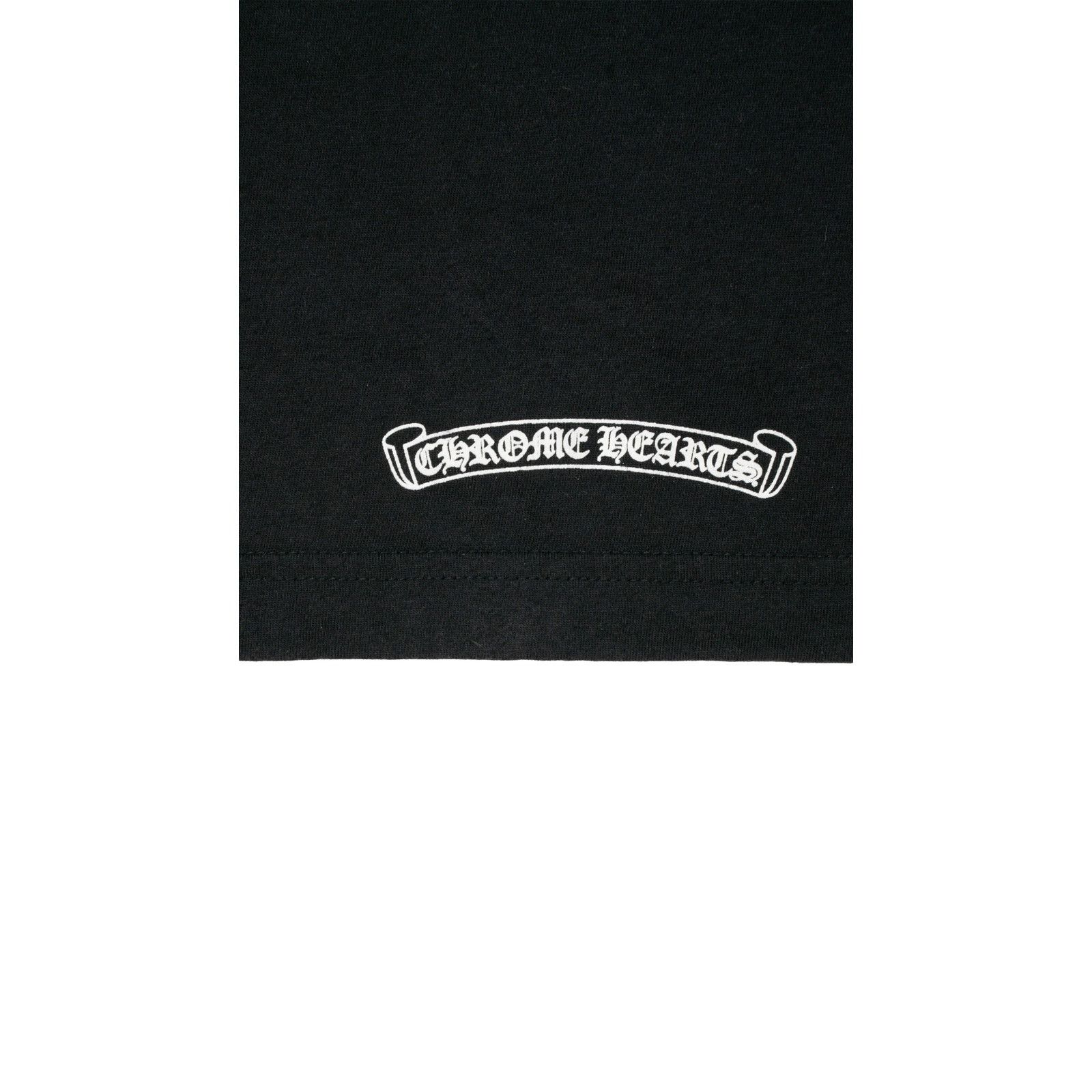 Chrome Hearts Black Scroll Logo Pocket T-Shirt Size US S / EU 44-46 / 1 - 9 Thumbnail