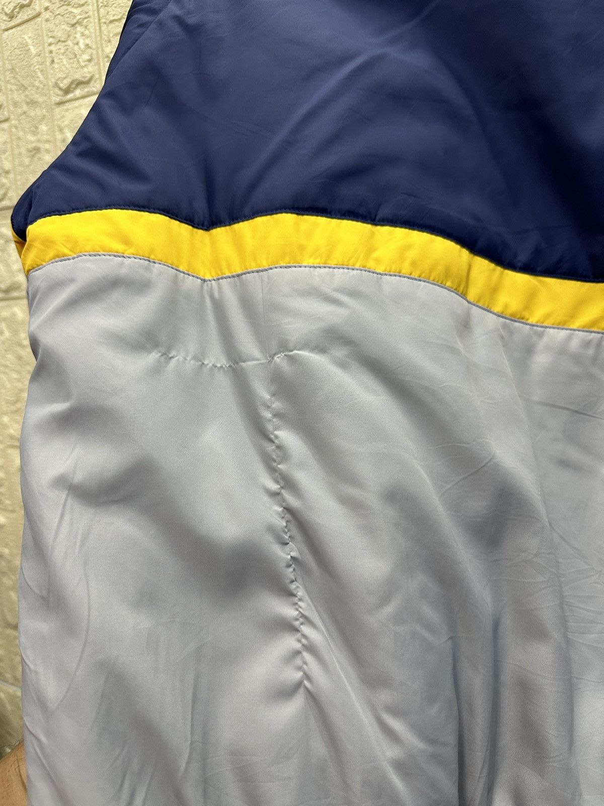 Mizuno × Russell Athletic × Vintage Vintage 70s Russel Nylon Fleece Lining Jacket MJ153 Size US L / EU 52-54 / 3 - 11 Thumbnail