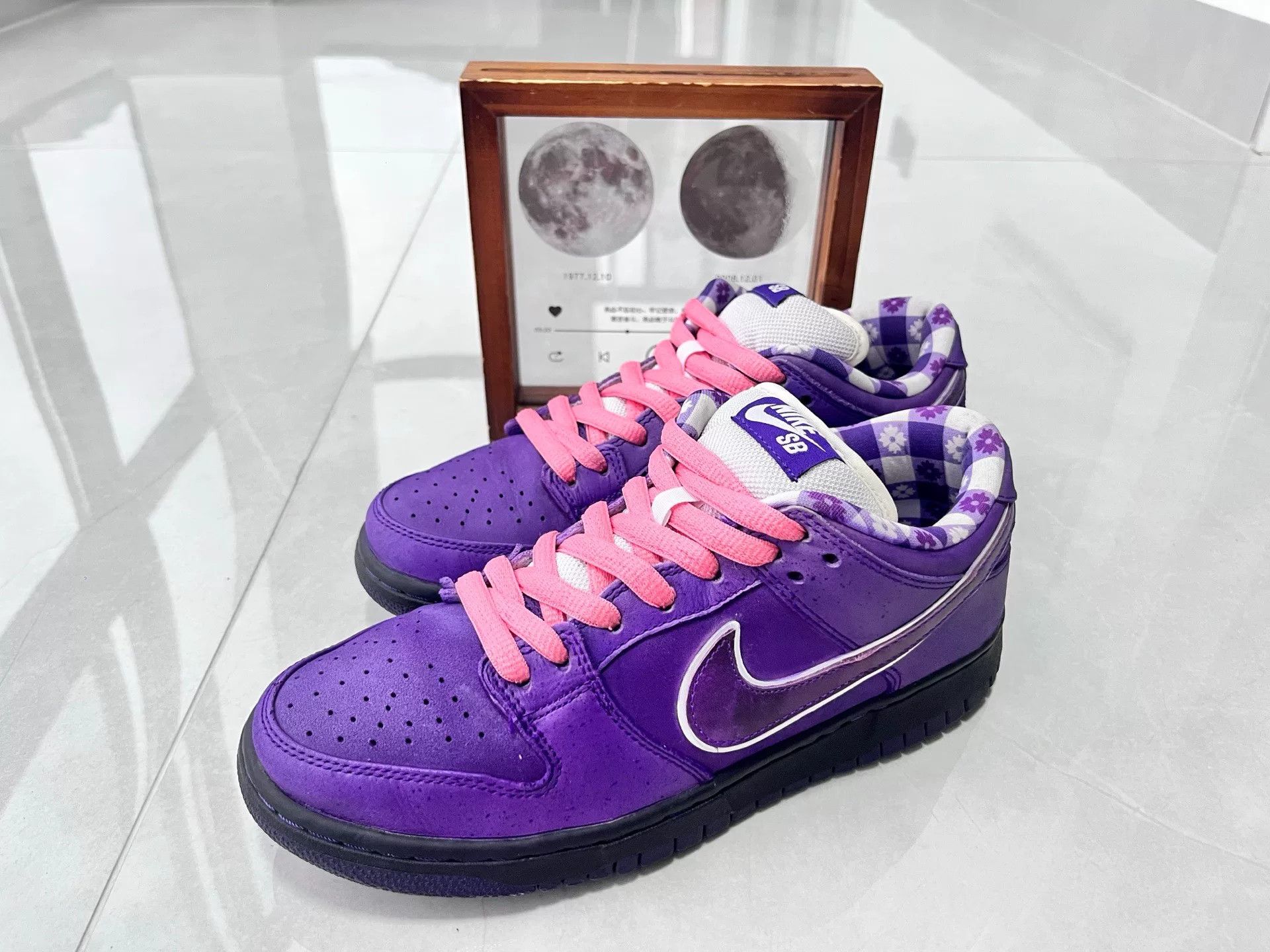 Nike Nike DUNK SB Purple Lowtop Sneakers it_40 Women Size US 10 / IT 40 - 1 Thumbnail