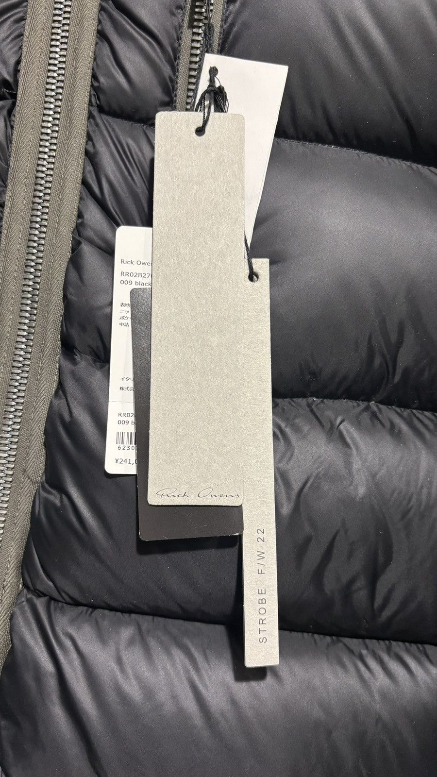 Rick Owens Rick Owens FW22 Strobe Gimp Puffer Jacket Size US L / EU 52-54 / 3 - 9 Thumbnail
