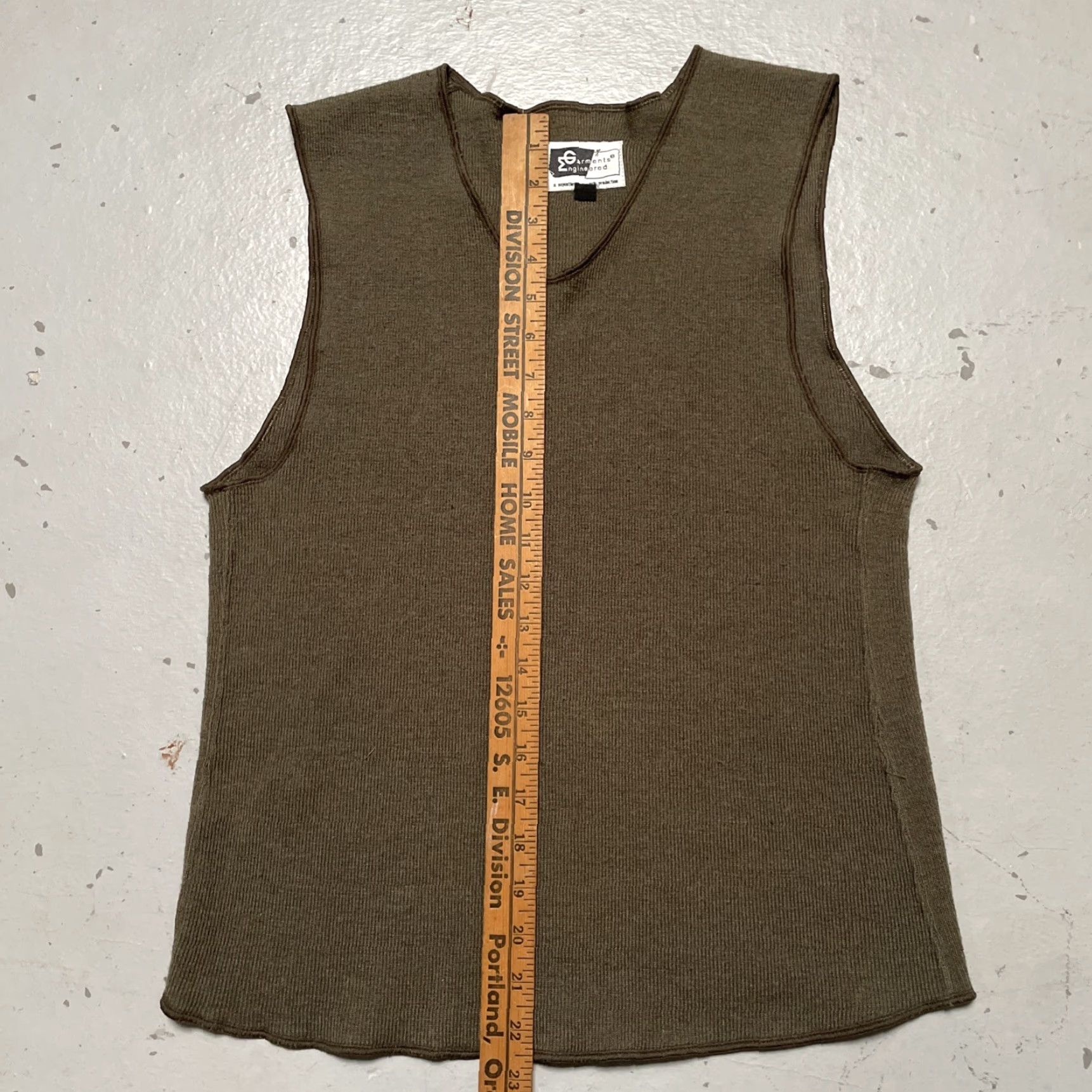 Engineered Garments Engineered Garments Wool Military Style Tank Top Baselayer XS Green Unisex Adults Tank USA Army Heritage 90s? Mens Womens Size US XS / EU 42 / 0 - 3 Thumbnail