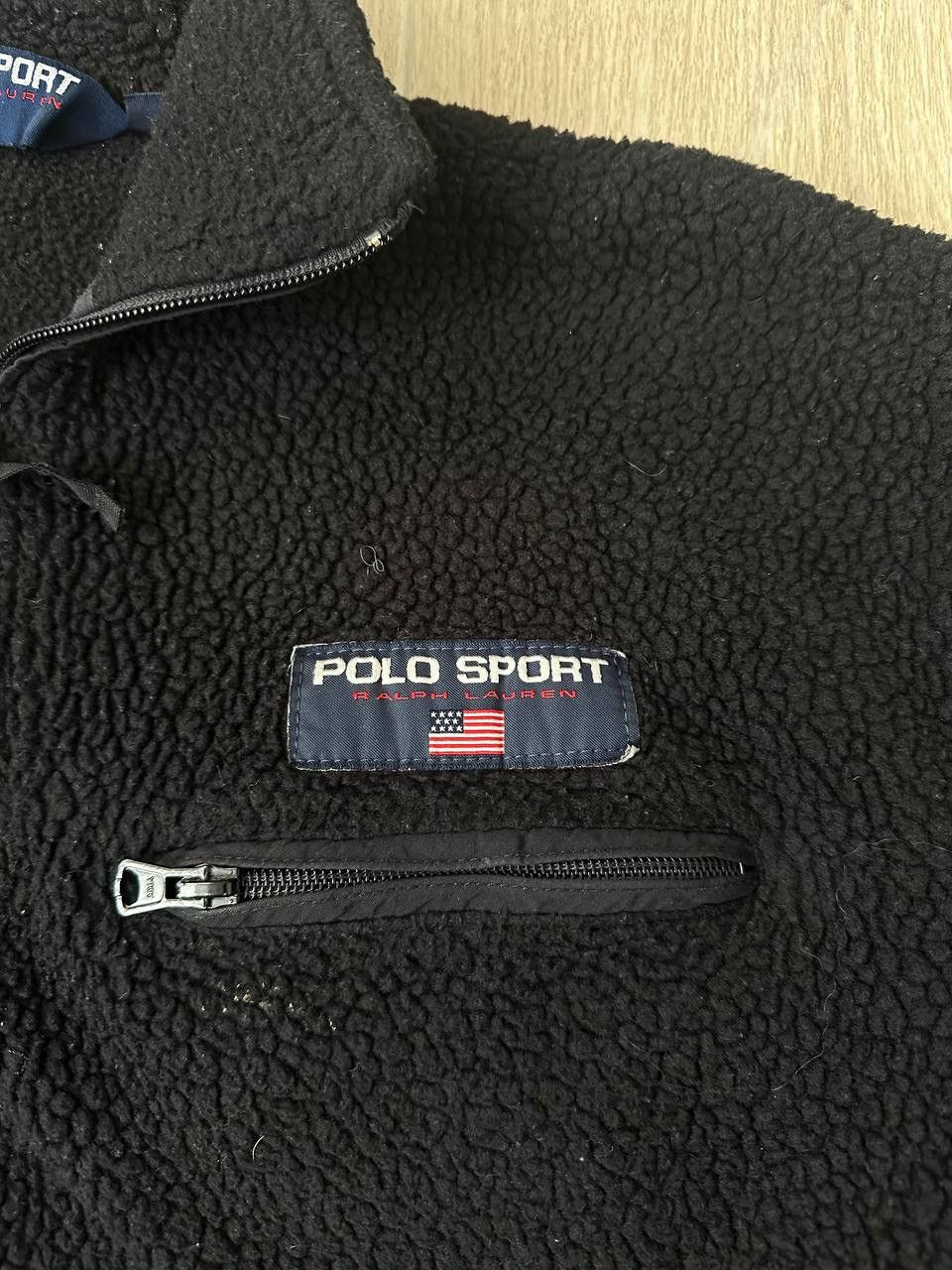 Polo Ralph Lauren Vintage Polo Sport sherpa jacket 90s Size US S / EU 44-46 / 1 - 3 Thumbnail