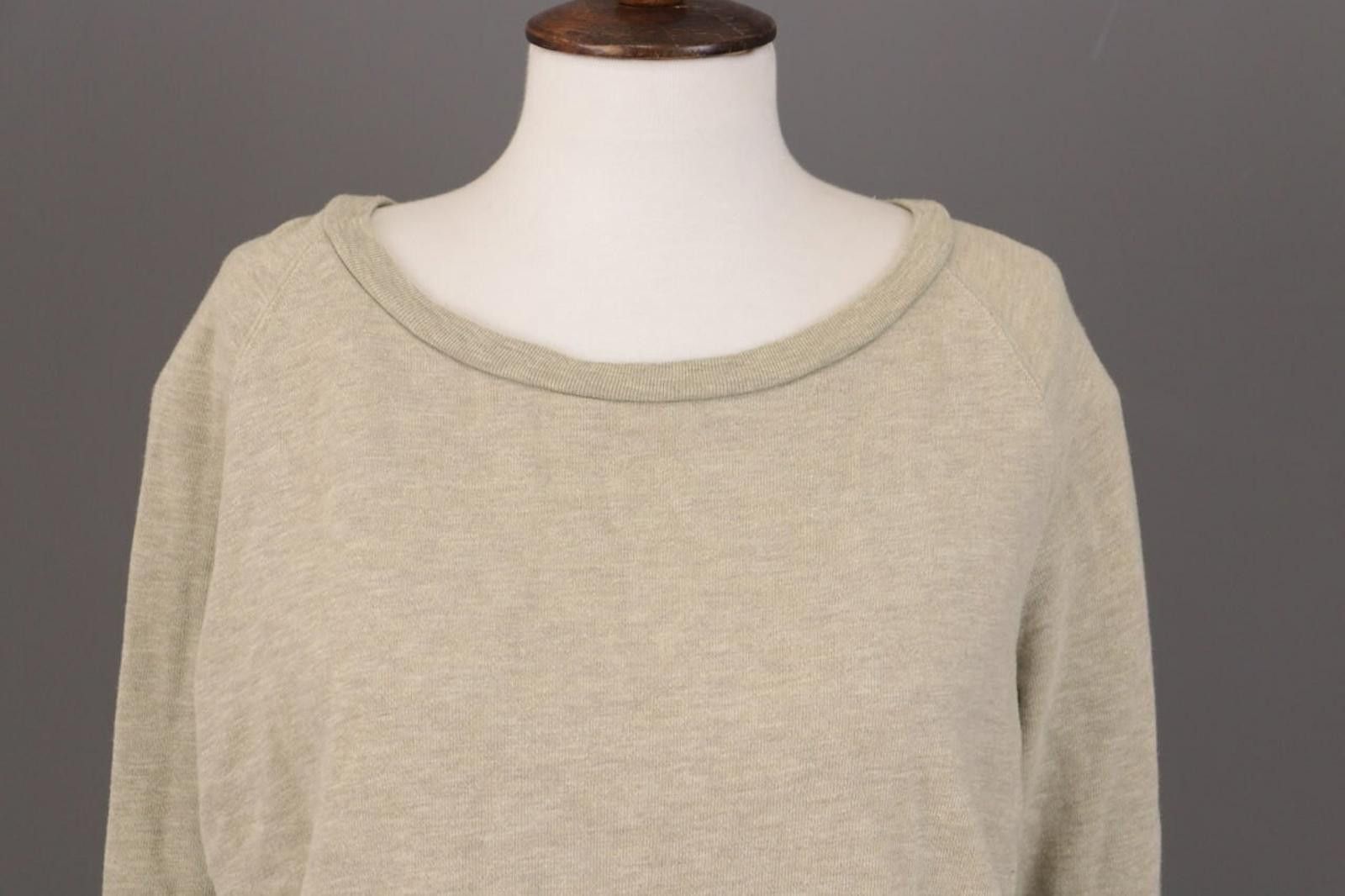 Acne Studios Acne Beige Boat Neck Jumper Sweatshirt Size S Size S / US 4 / IT 40 - 2 Thumbnail