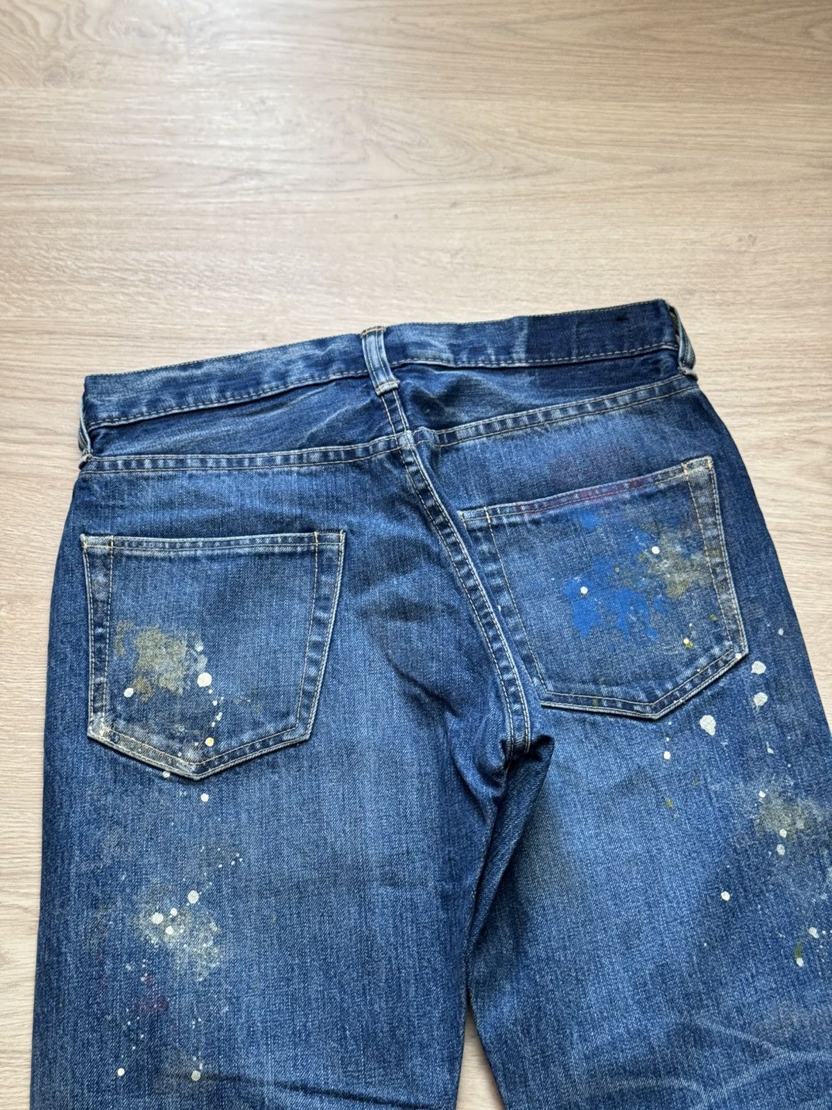 BRU NA BOINNE Rare Vintage BRU NA BOINNE Made In Japan Blue Jeans Pants Size US 28 / EU 44 - 4 Thumbnail