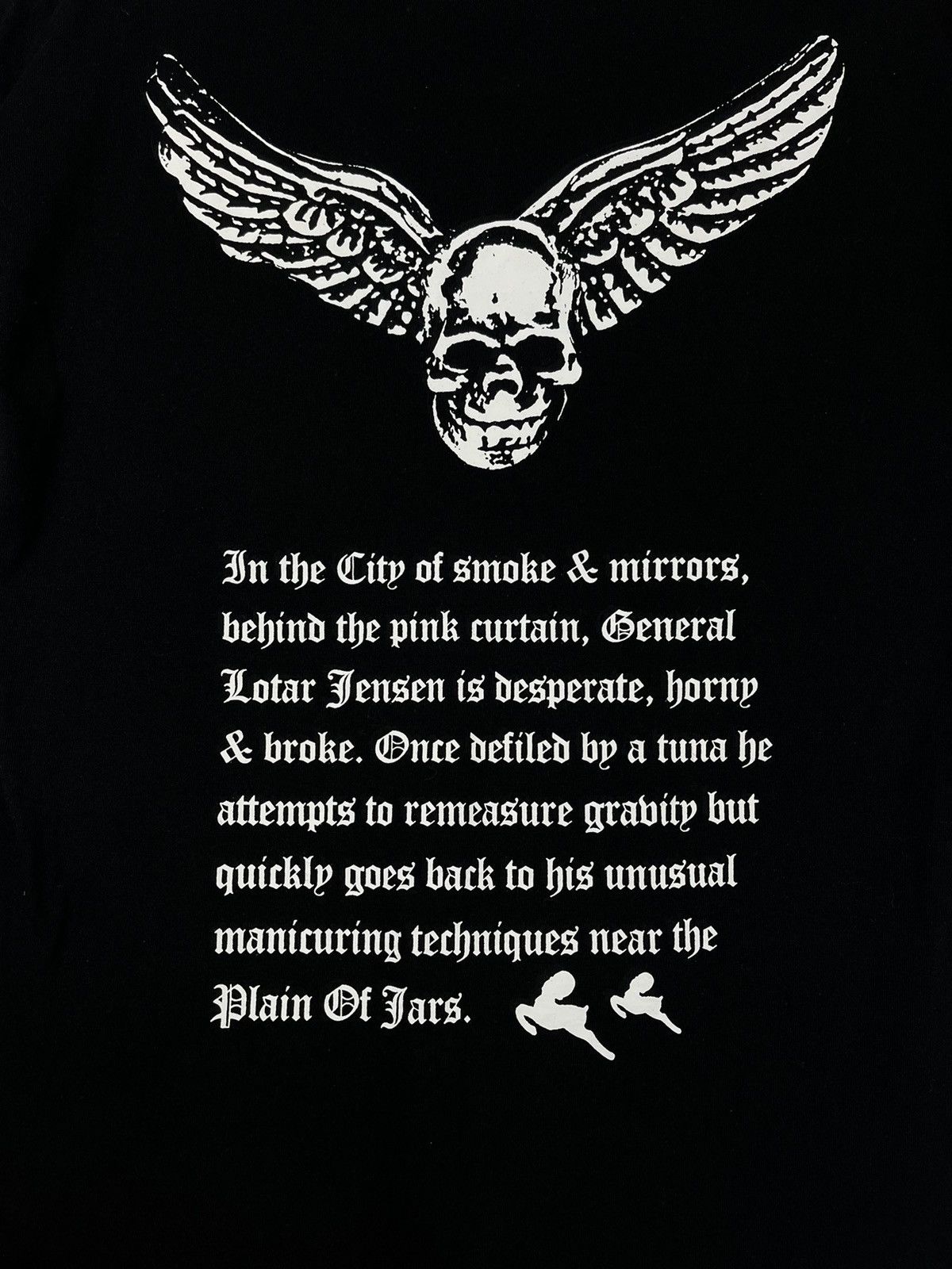 Chrome Hearts 2007 Chrome Hearts Joe Foti Hand Horseman Skull Tshirt Black Size US M / EU 48-50 / 2 - 3 Thumbnail
