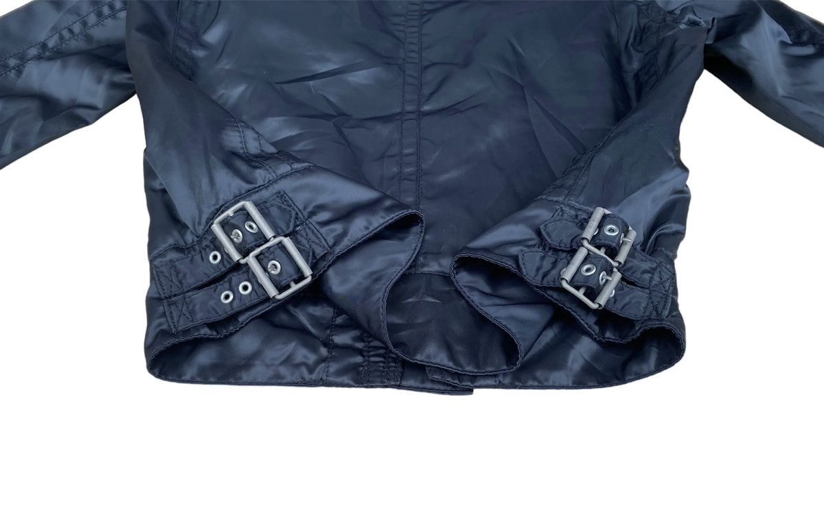 PPFM PPFM Black Sateen Parachute Rider Jacket Size US M / EU 48-50 / 2 - 11 Thumbnail