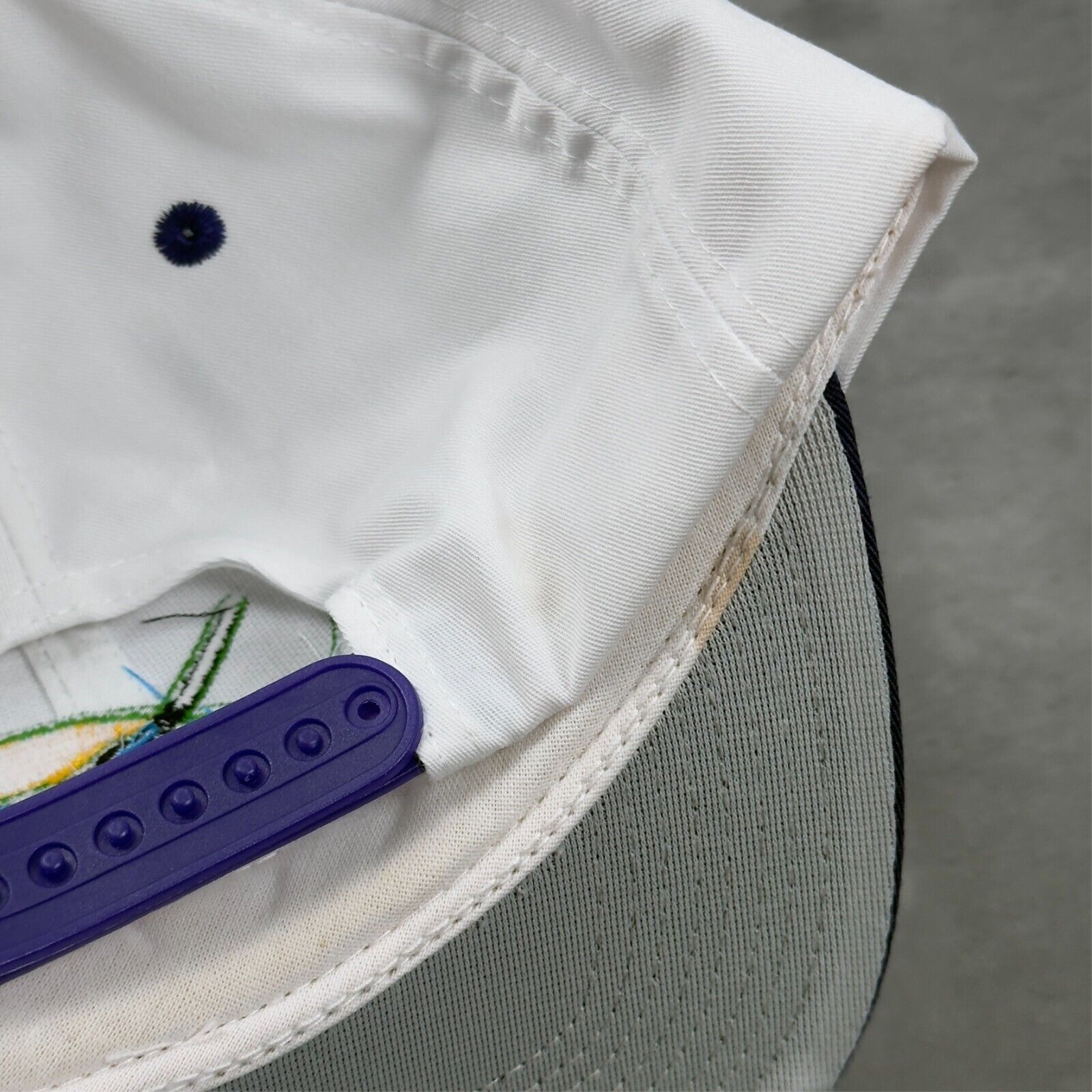 Drew Pearson × MLB × Vintage Vintage MLB Tampa Bay Rays Purple White Drew Pearson Hat Size ONE SIZE - 8 Thumbnail
