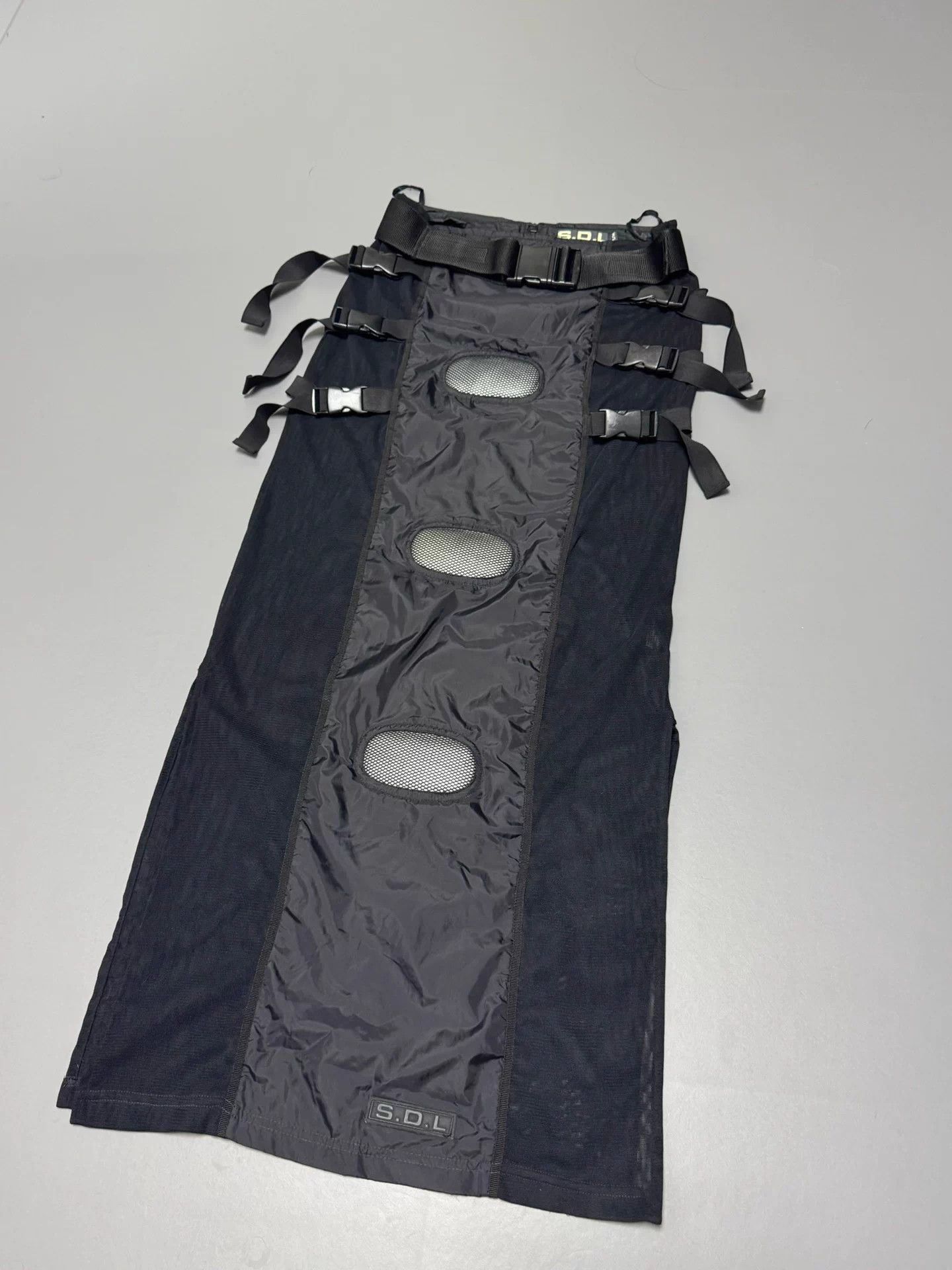 Other S.D.L sdl Functional Nylon System Lace-up Long Skirt Size 26" / US 2 / IT 38 - 1 Thumbnail