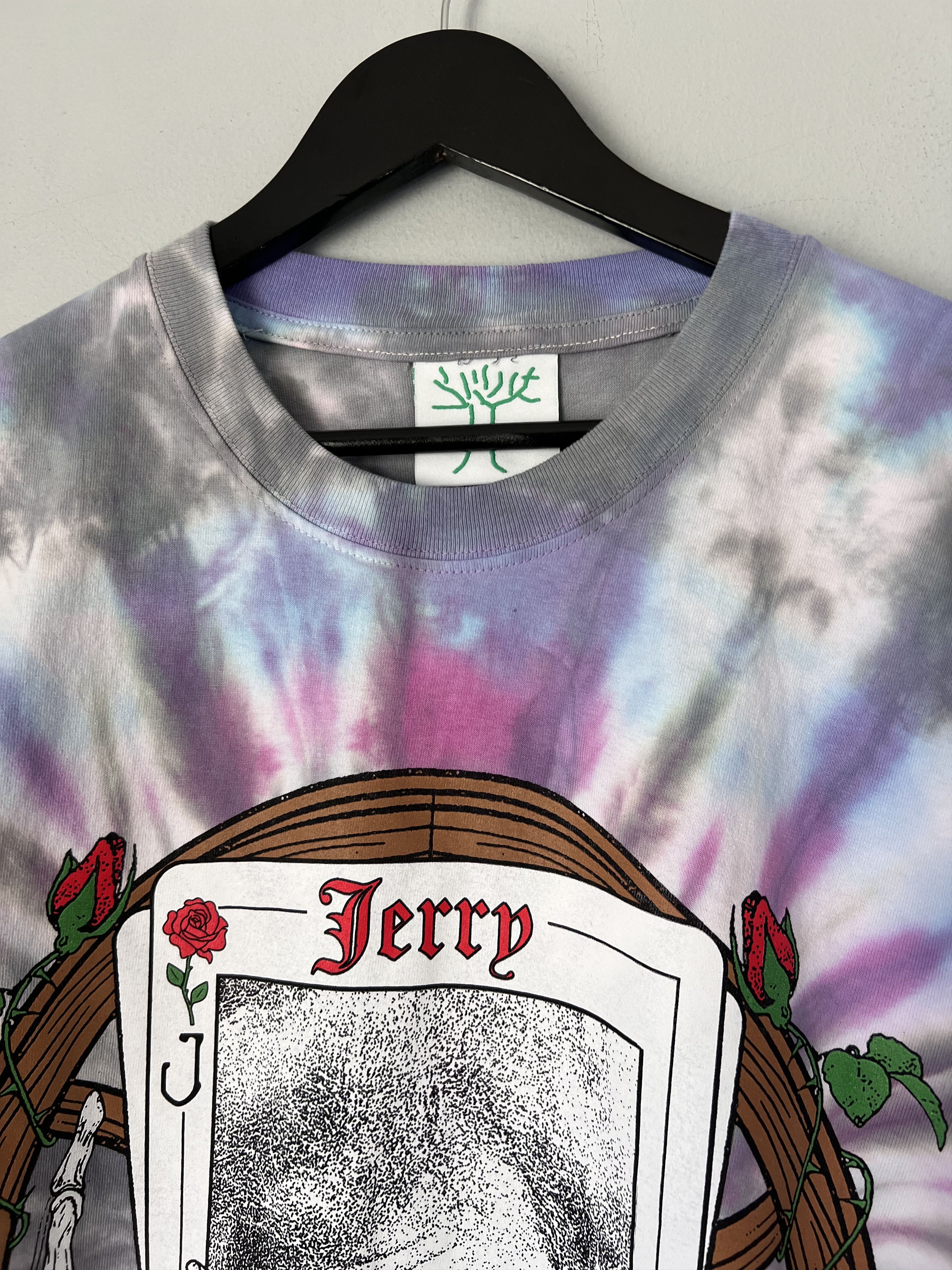Grateful Dead × Online Ceramics Online Ceramics Jerry Garcia The Wheel Tie Dye Tee Size US L / EU 52-54 / 3 - 2 Thumbnail