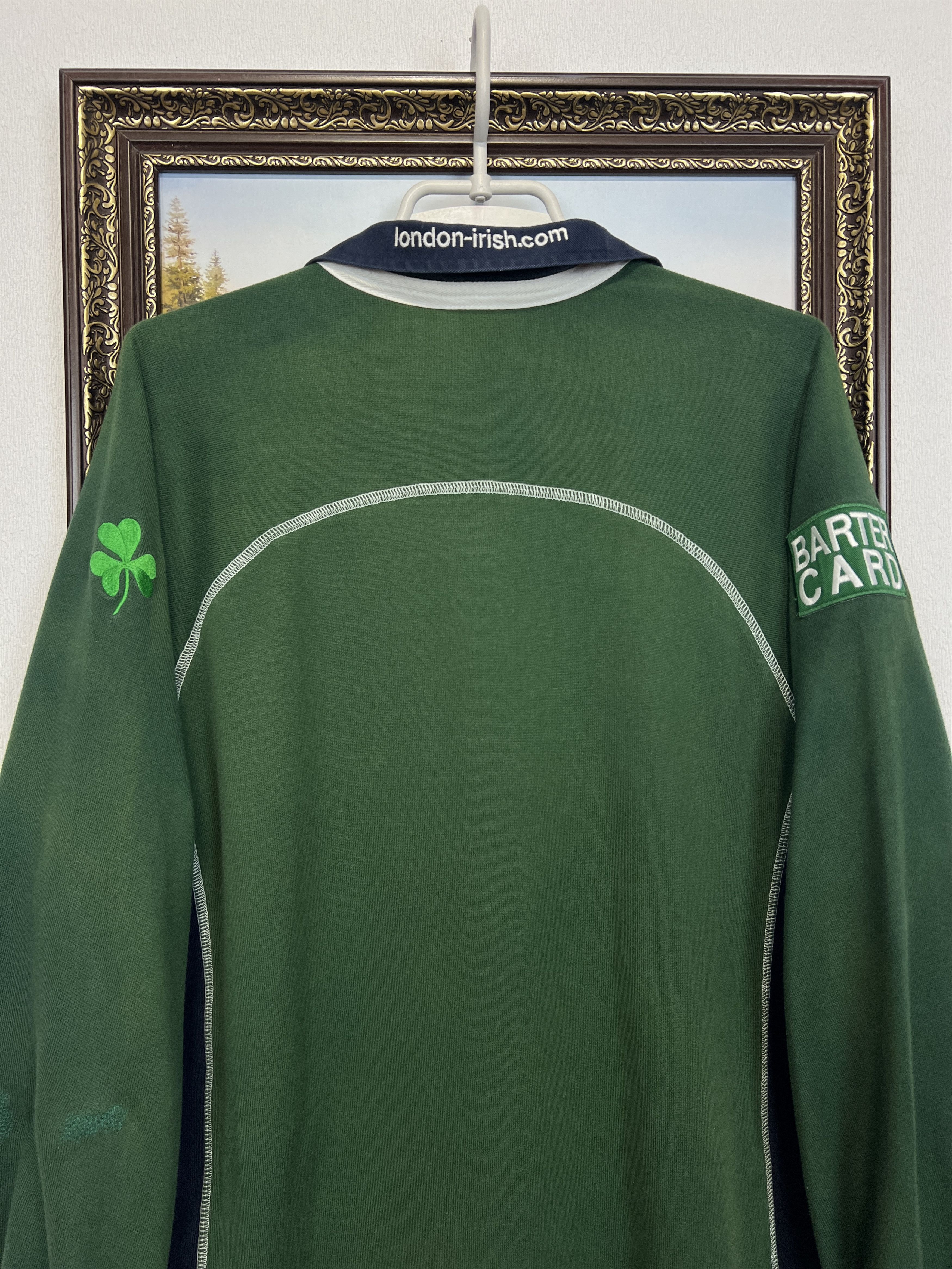 Vintage Canterbury London Irish Rugby Jersey Long Sleeve Shirt Size US M / EU 48-50 / 2 - 14 Thumbnail