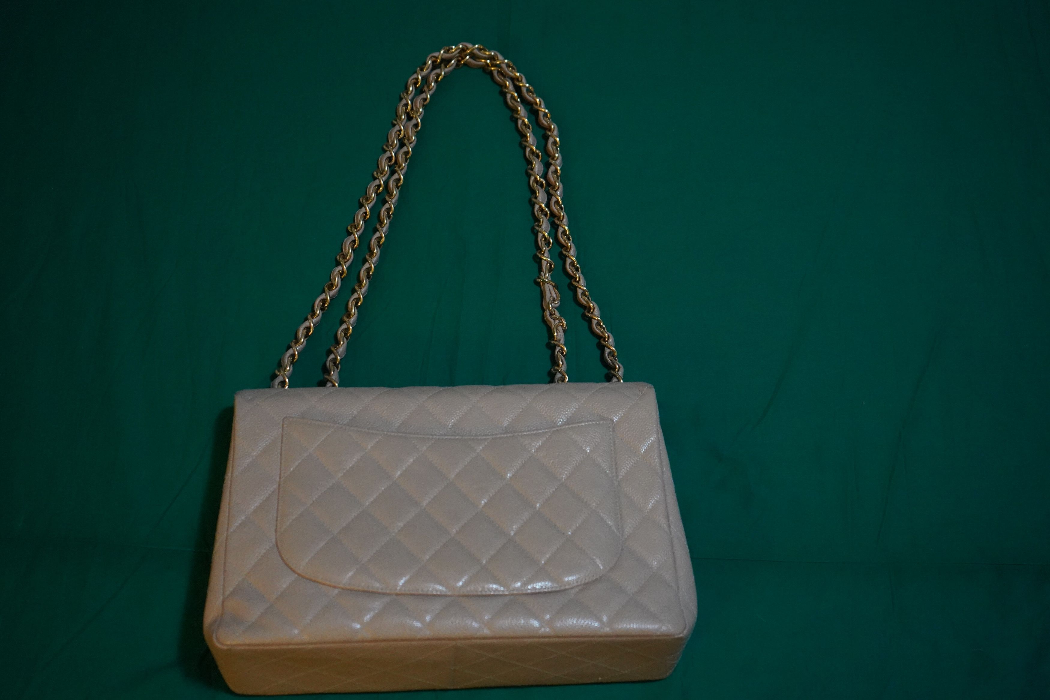 Chanel Chanel Jumbo Caviar Purse Size ONE SIZE - 2 Thumbnail