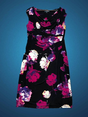 Ralph Lauren Vintage Ralph Lauren Big Floral Print Midi Dress Size XL / US 12-14 / IT 48-50 - 1 Thumbnail