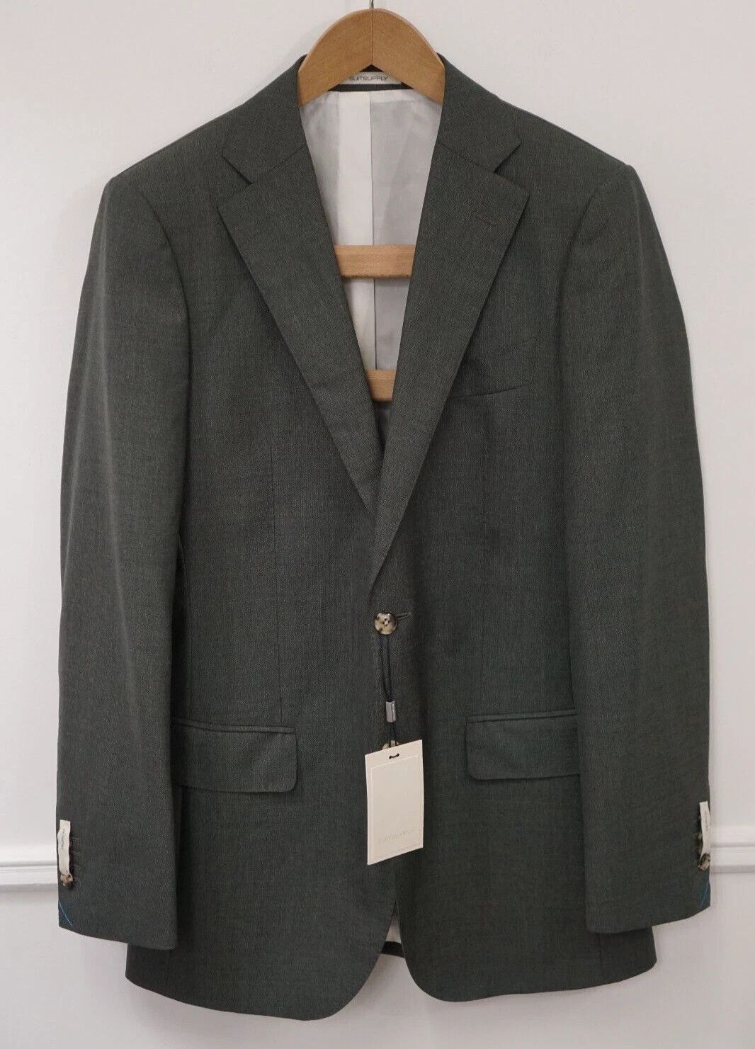 Suitsupply Men Suitsupply Blazer Lazio Wool Vitale Barberis 94 UK/US38L Size 38L - 1 Thumbnail