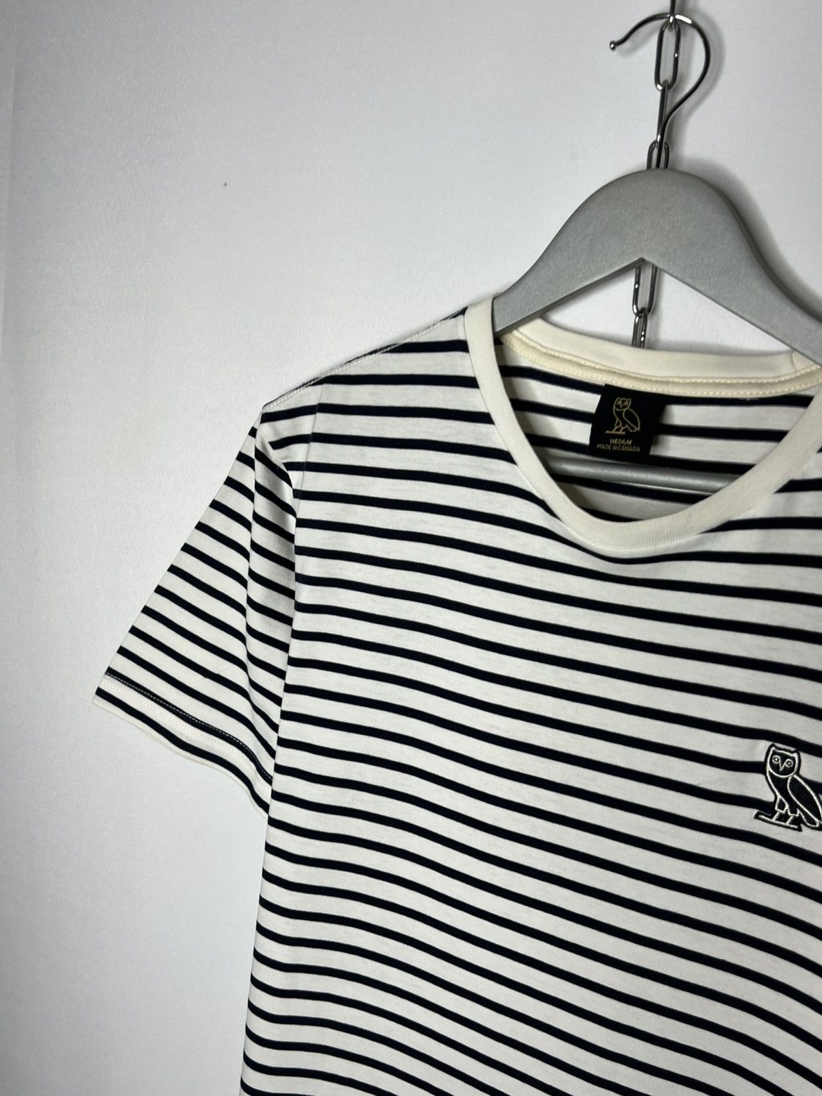 Drake OVO T-Shirt Small Logo Drake Striped Tee Merch Rare Size US M / EU 48-50 / 2 - 6 Thumbnail