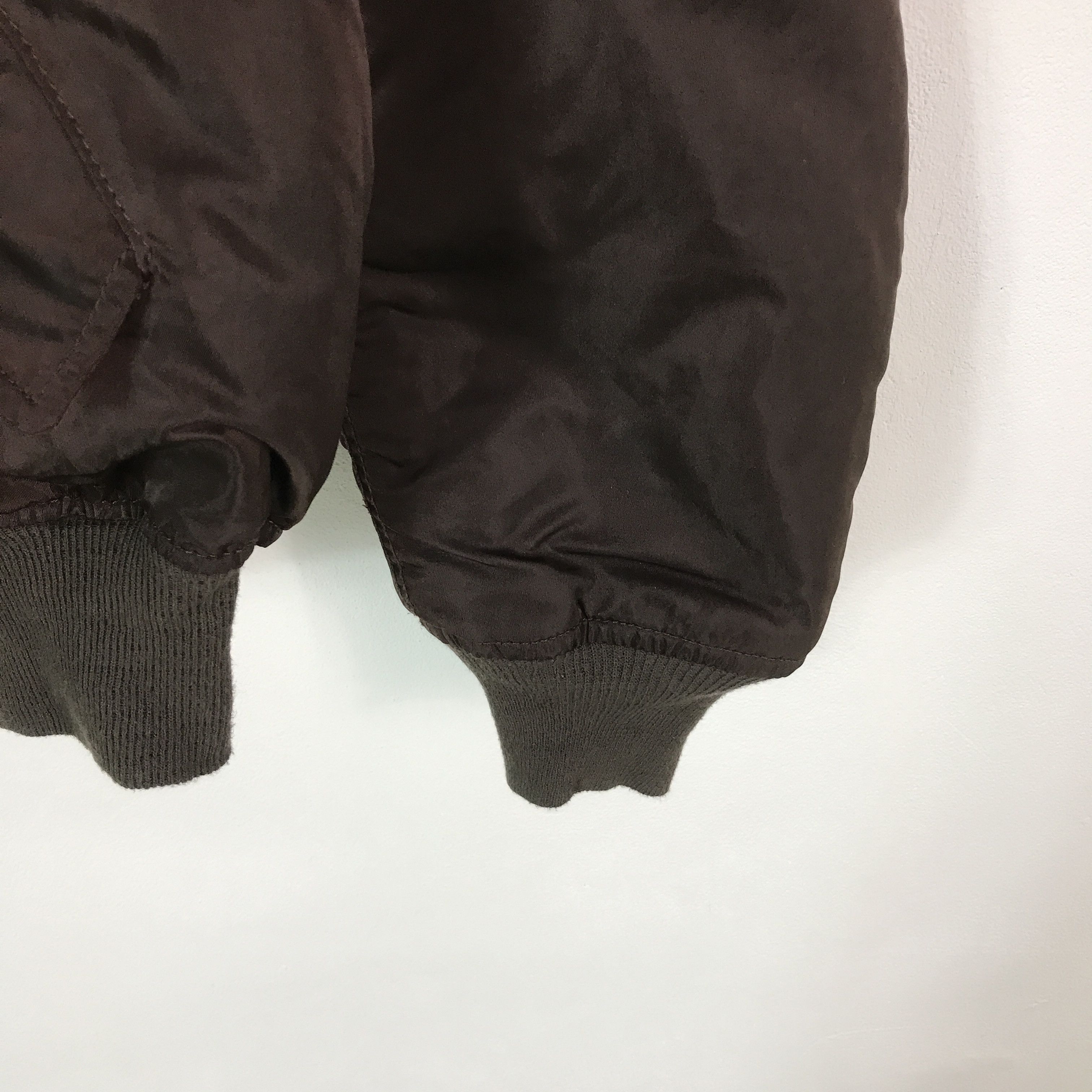Alpha Industries Vintage Alpha Industries Brown Bomber jacket Size US XL / EU 56 / 4 - 6 Thumbnail