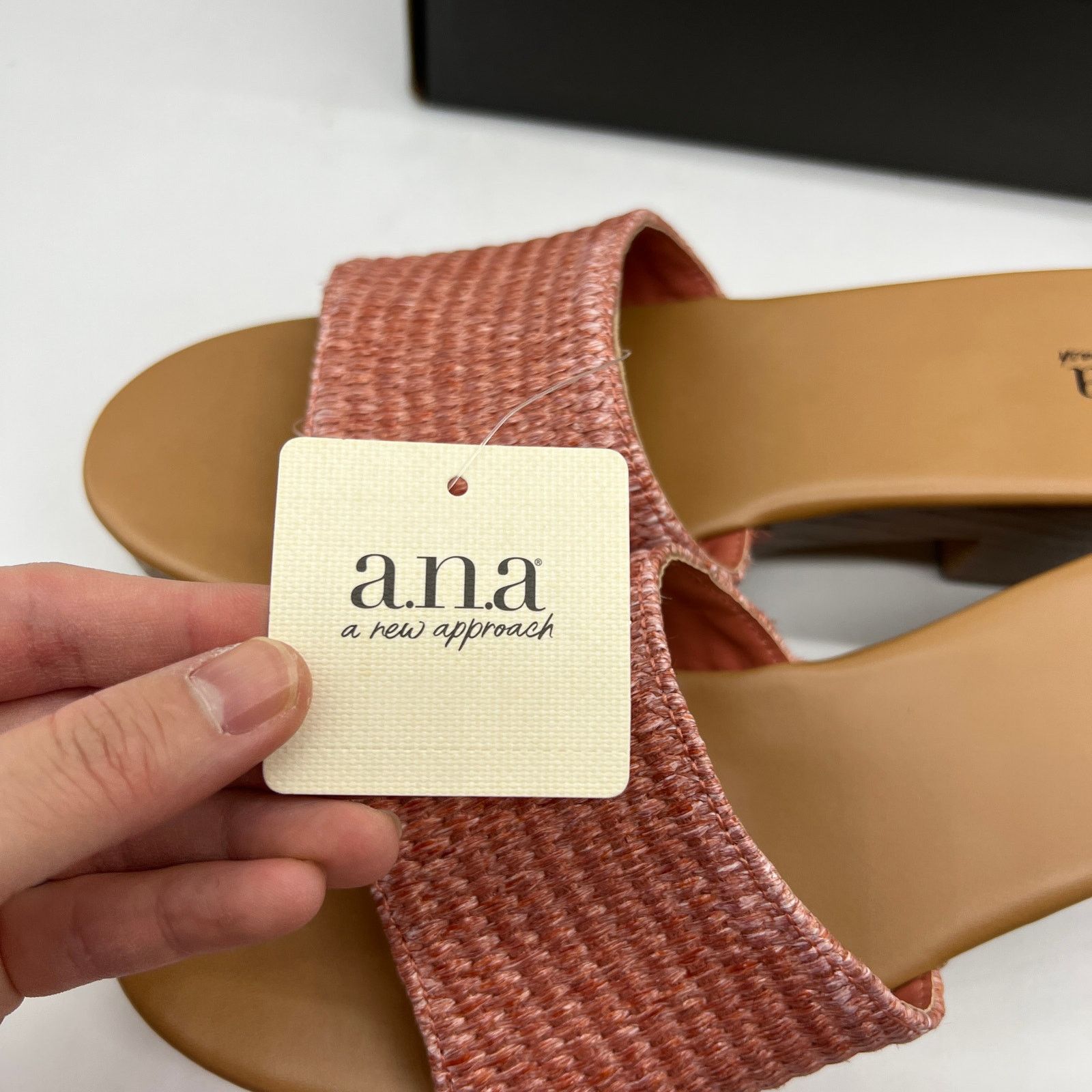 Other a.n.a Womens Robinson Heeled Sandals Terracotta Size US 10 / IT 40 - 9 Thumbnail