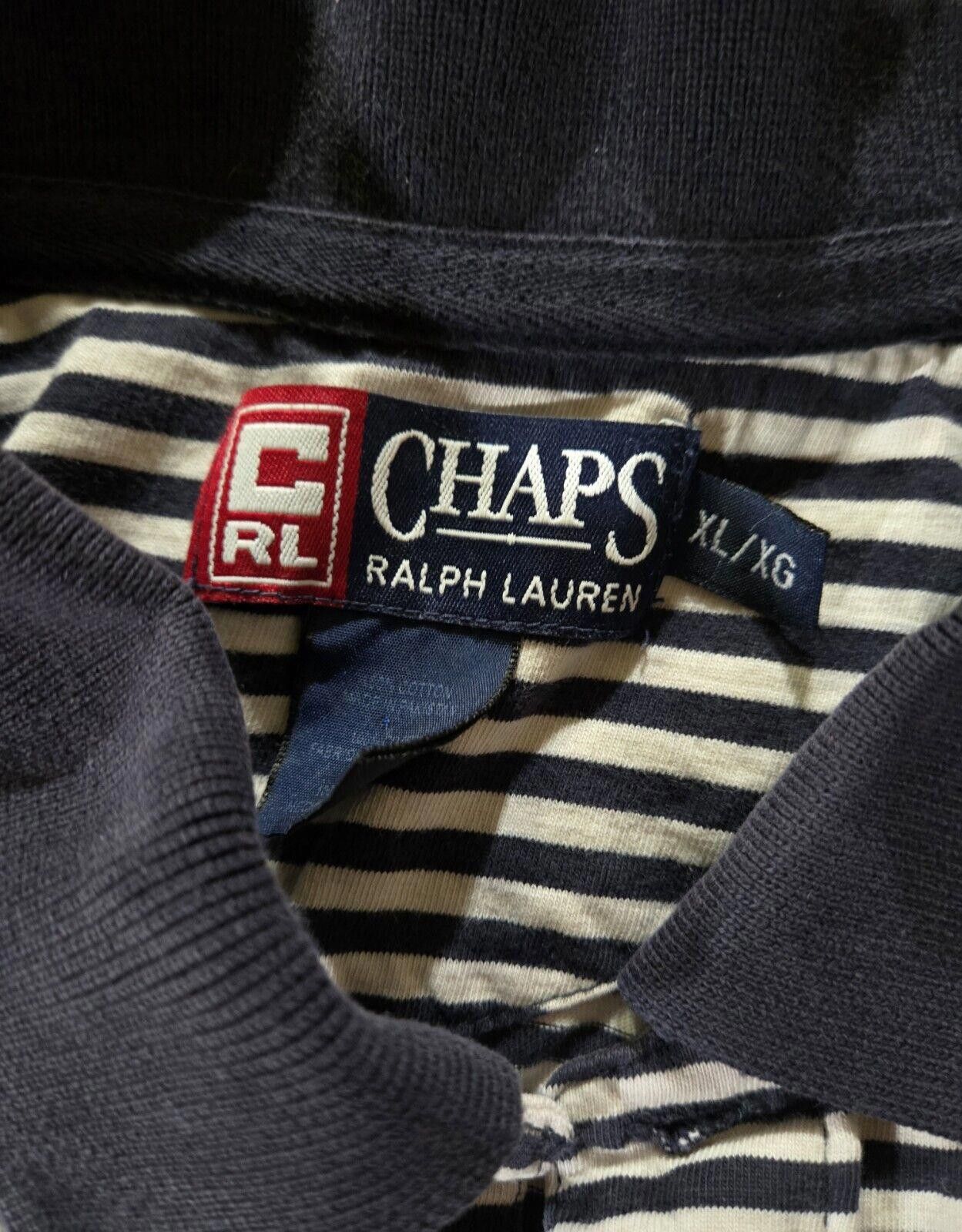 Chaps Chaps Ralph Lauren Striped Golf/Rugby Mens Polo Shirt XL Size US XL / EU 56 / 4 - 7 Thumbnail