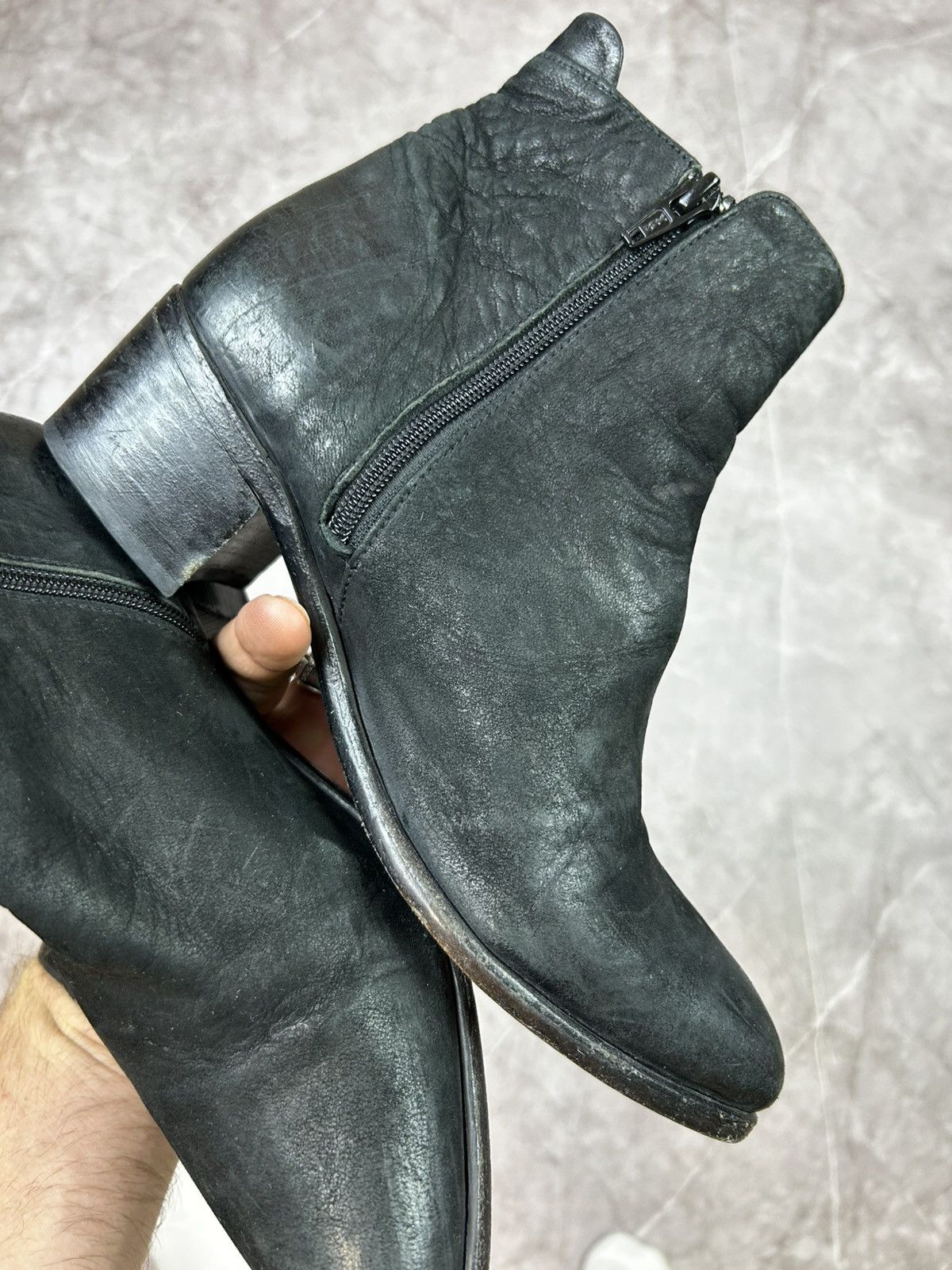 The Last Conspiracy The Last Conspiracy Black Soft Leather Ankle Boots Size 37 Size US 7 / IT 37 - 5 Thumbnail