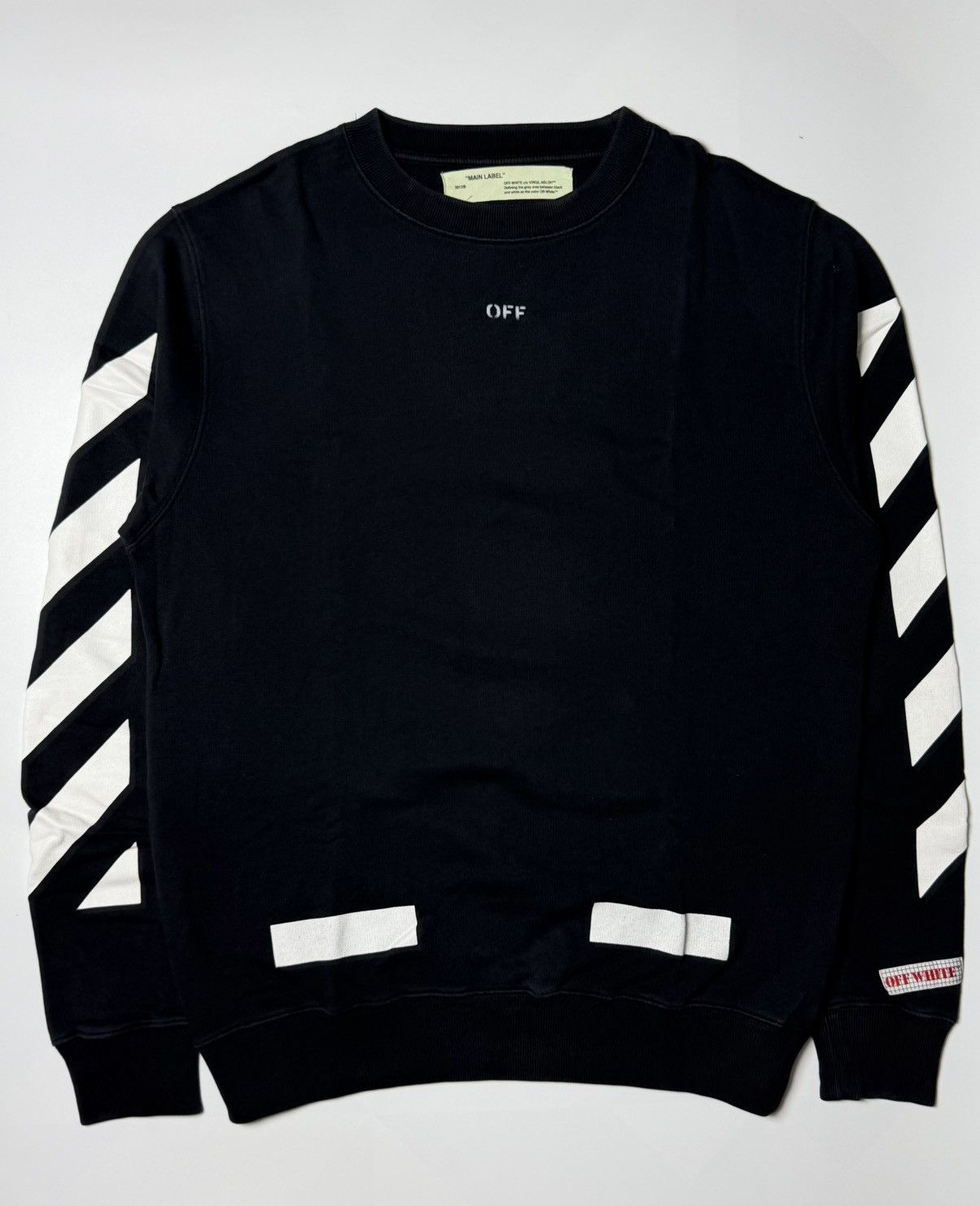 Off-White Off White - Seeing Things Sweatshirt Size US M / EU 48-50 / 2 - 9 Thumbnail