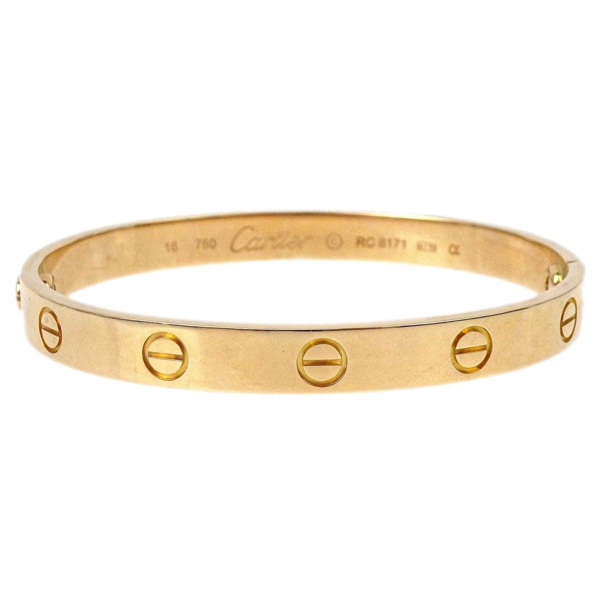 Cartier Love Bracelet Brushed 18K Rose Gold