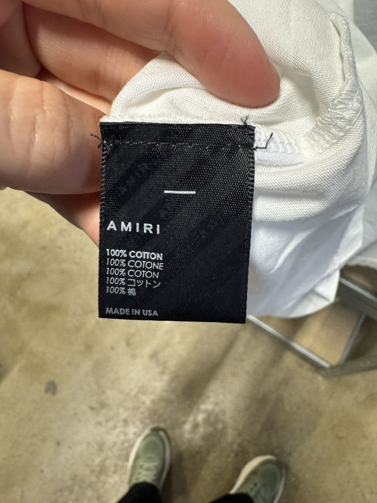 Amiri Amiri Bones T-Shirt NEW 550$ Size US XXL / EU 58 / 5 - 4 Thumbnail
