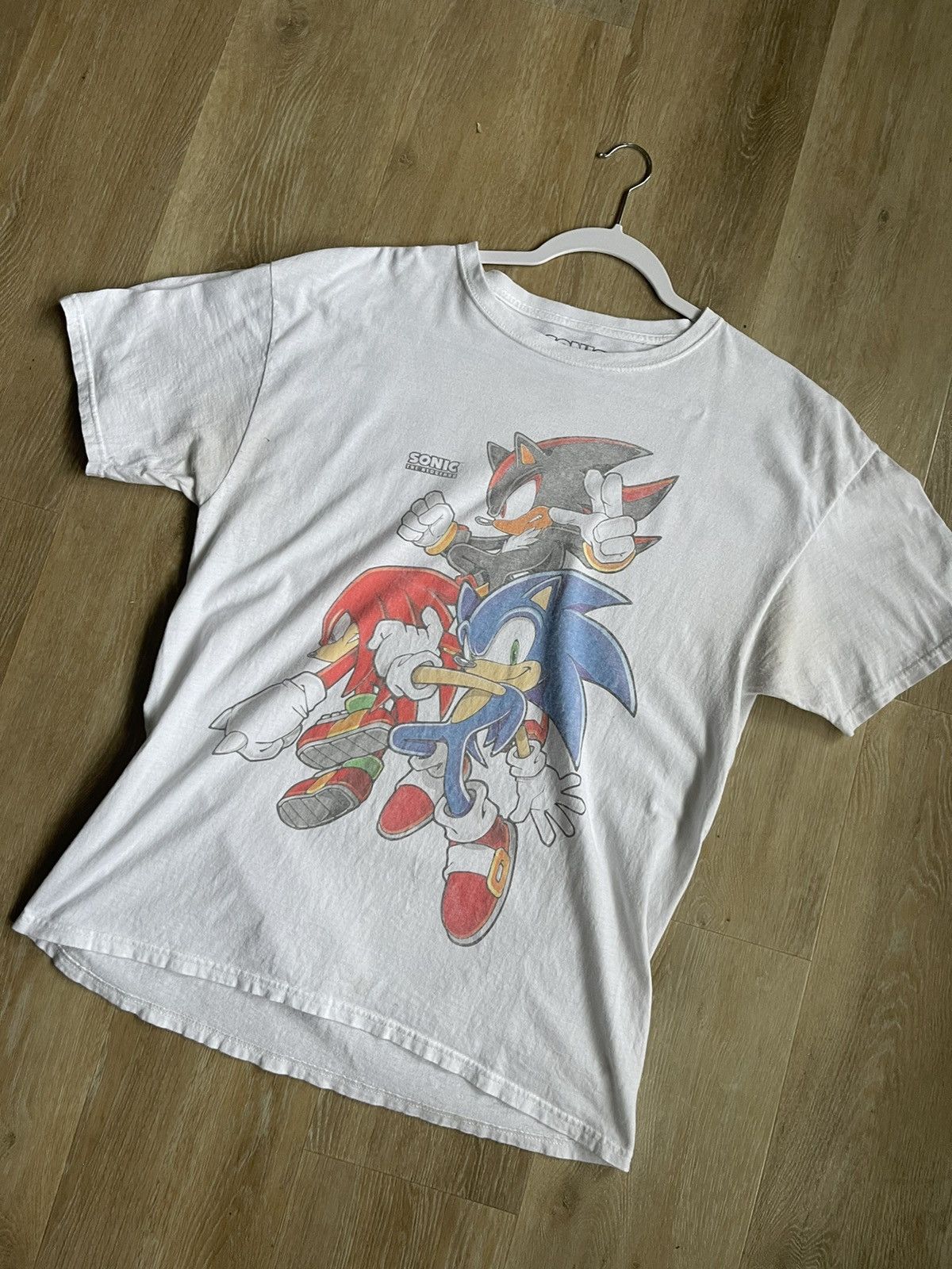 Vintage VINTAGE SONIC THE HEDGEHOG GRAPHIC TEE Size US L / EU 52-54 / 3 - 1 Thumbnail