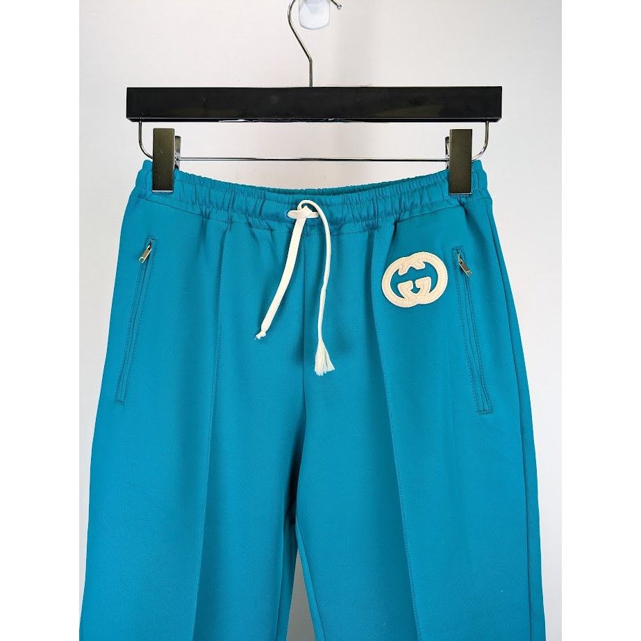 Gucci o1rshd1 Cropped Pant in Blue Size US 28 / EU 44 - 4 Thumbnail