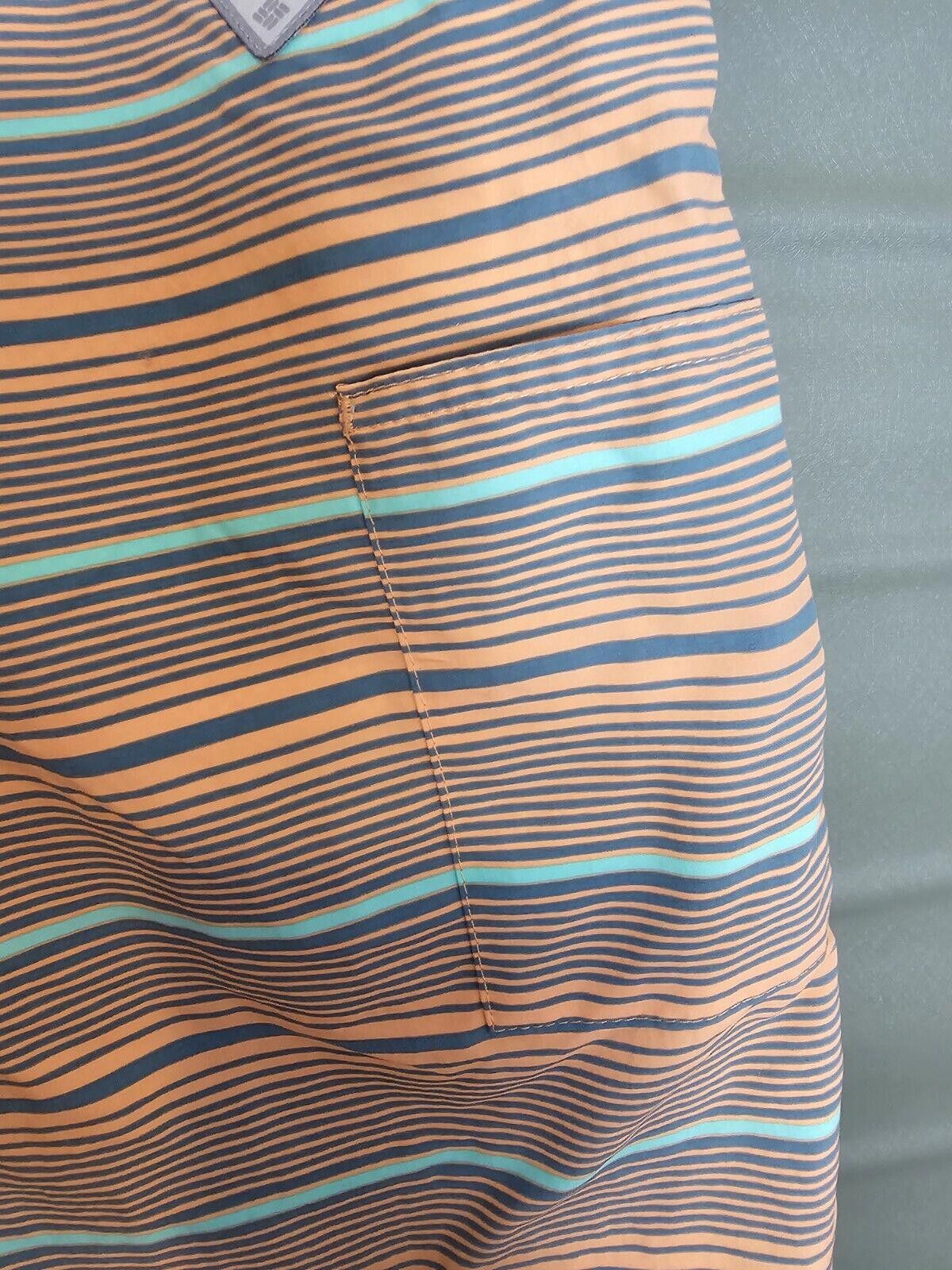 Columbia Columbia Swim Trunks Orange Mens Size M 50 UPF Rated Size US 32 / EU 48 - 9 Thumbnail