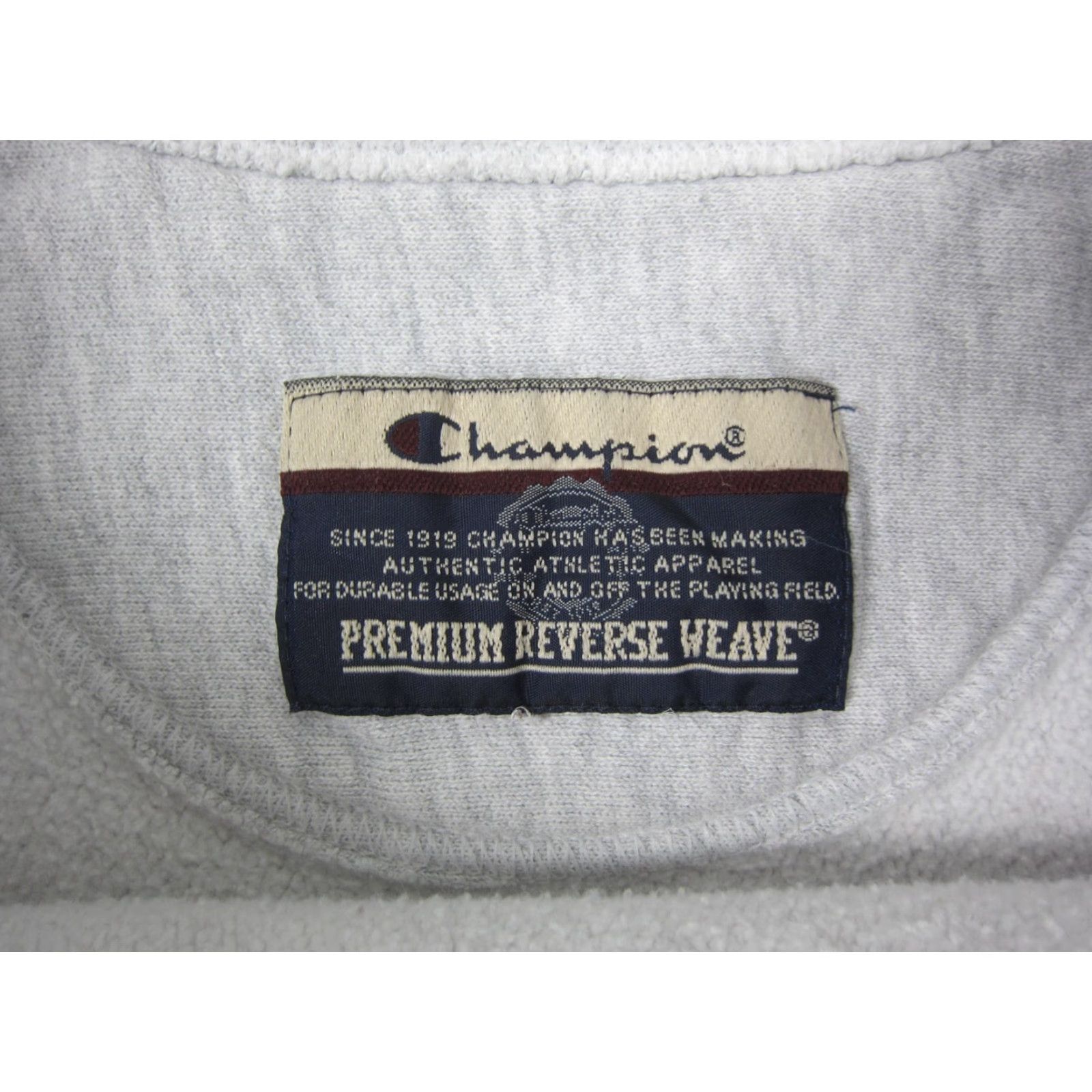 Champion VINTAGE Champion Sweatshirt Mens 2XL Gray Reverse Weave Pullover 90s Size US XXL / EU 58 / 5 - 4 Thumbnail
