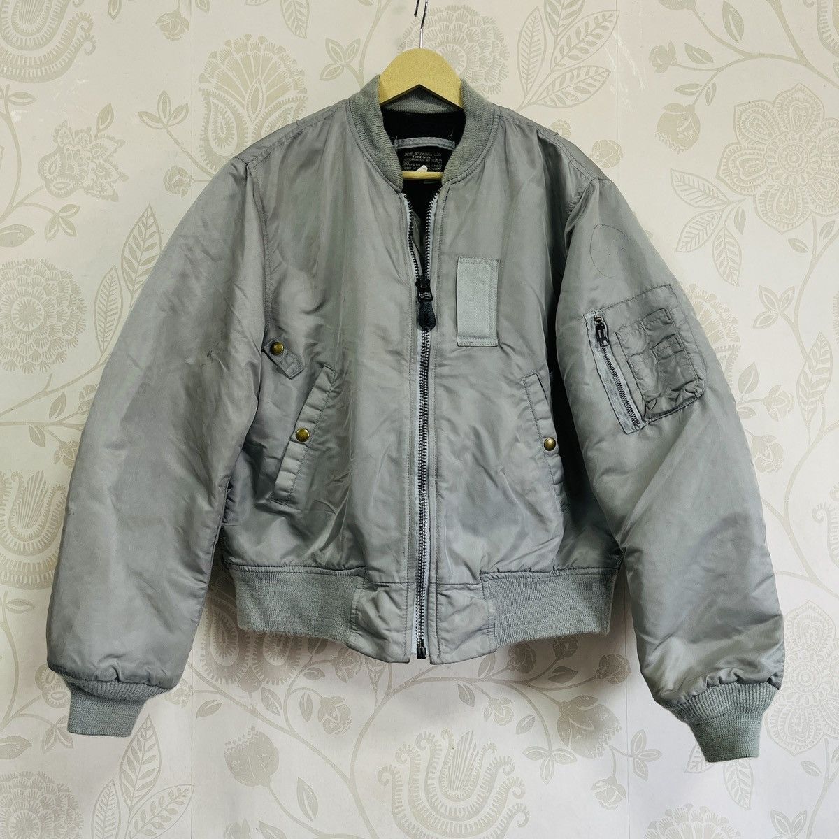 I. Spiewak And Sons Vintage I Spiewak & Sons Inc Bomber MA-1 Jacket Size US M / EU 48-50 / 2 - 3 Thumbnail