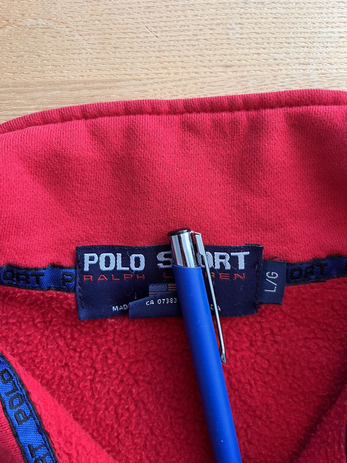 Ralph Lauren Polo Sport - 90s Zip Pullover Size US L / EU 52-54 / 3 - 4 Thumbnail