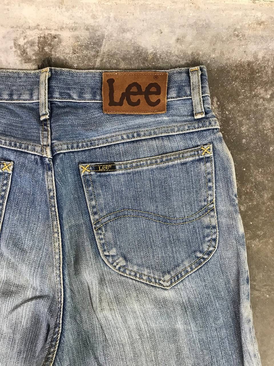 Lee × Vintage Vintage 90's distressed lee denim pants Size US 32 / EU 48 - 7 Thumbnail
