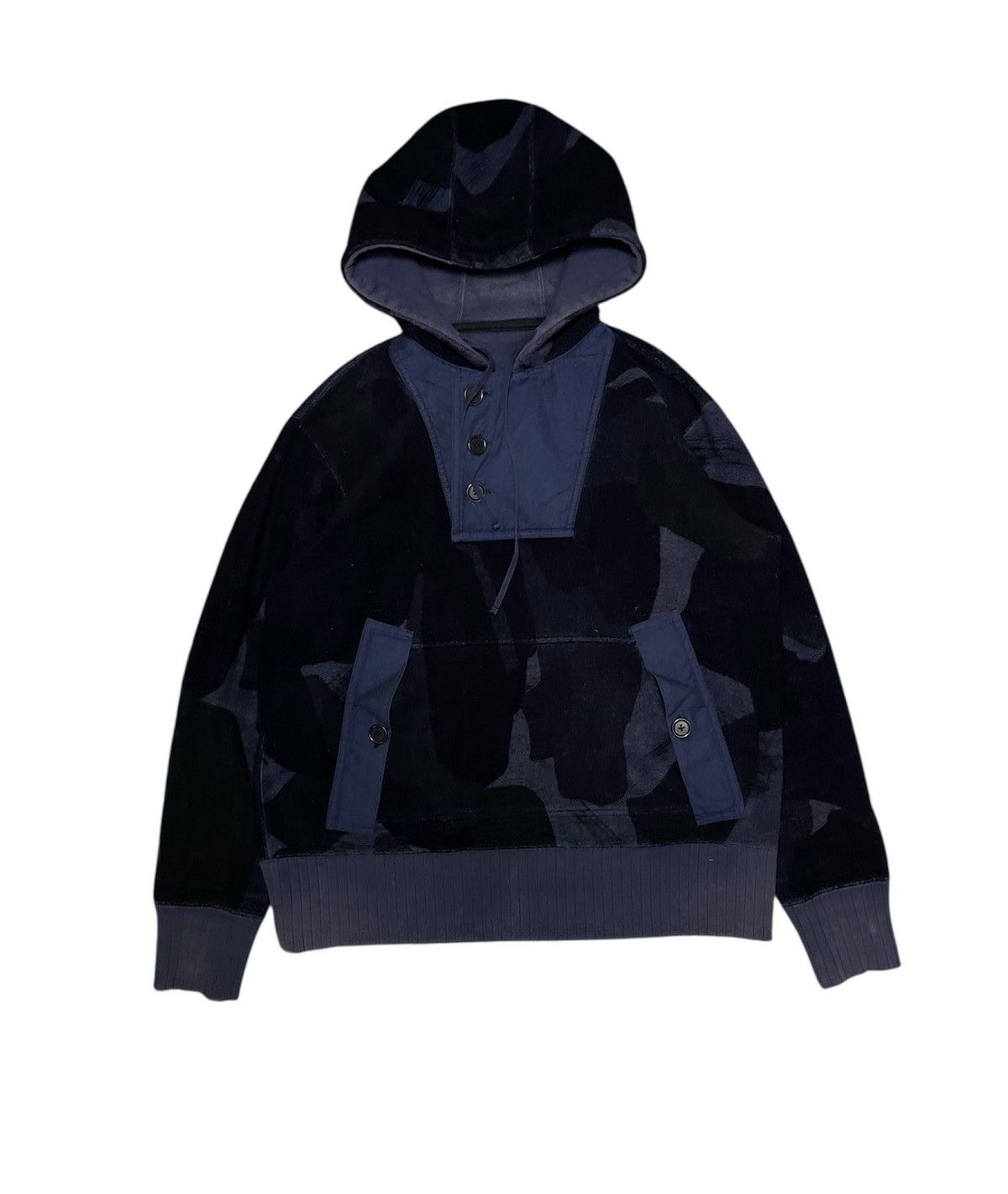Nigel Cabourn Nigel Cabourn Reversible Hoodie Size US M / EU 48-50 / 2 - 1 Thumbnail