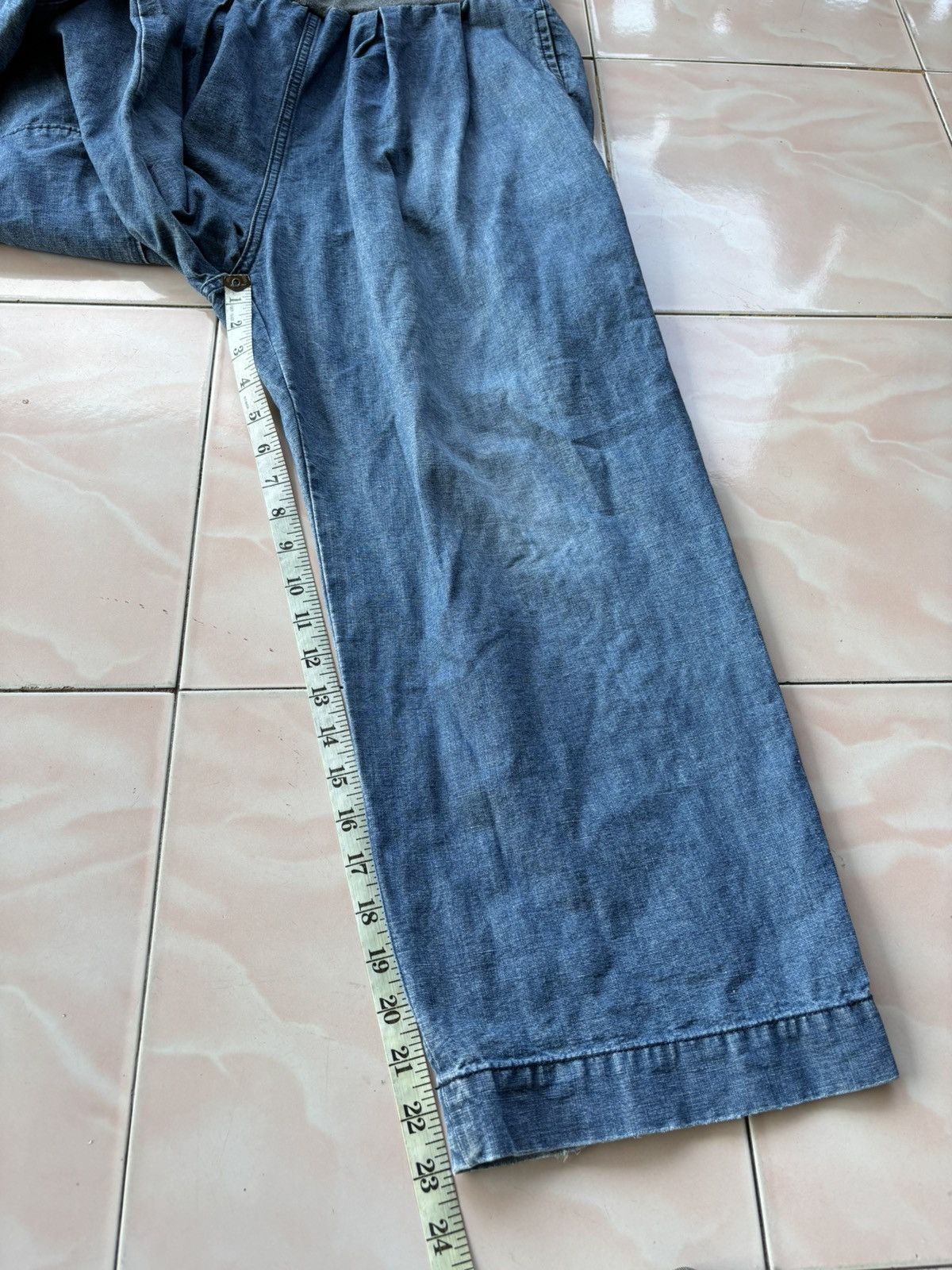 Japanese Brand Tumugu Denim Pant Size US 30 / EU 46 - 11 Thumbnail