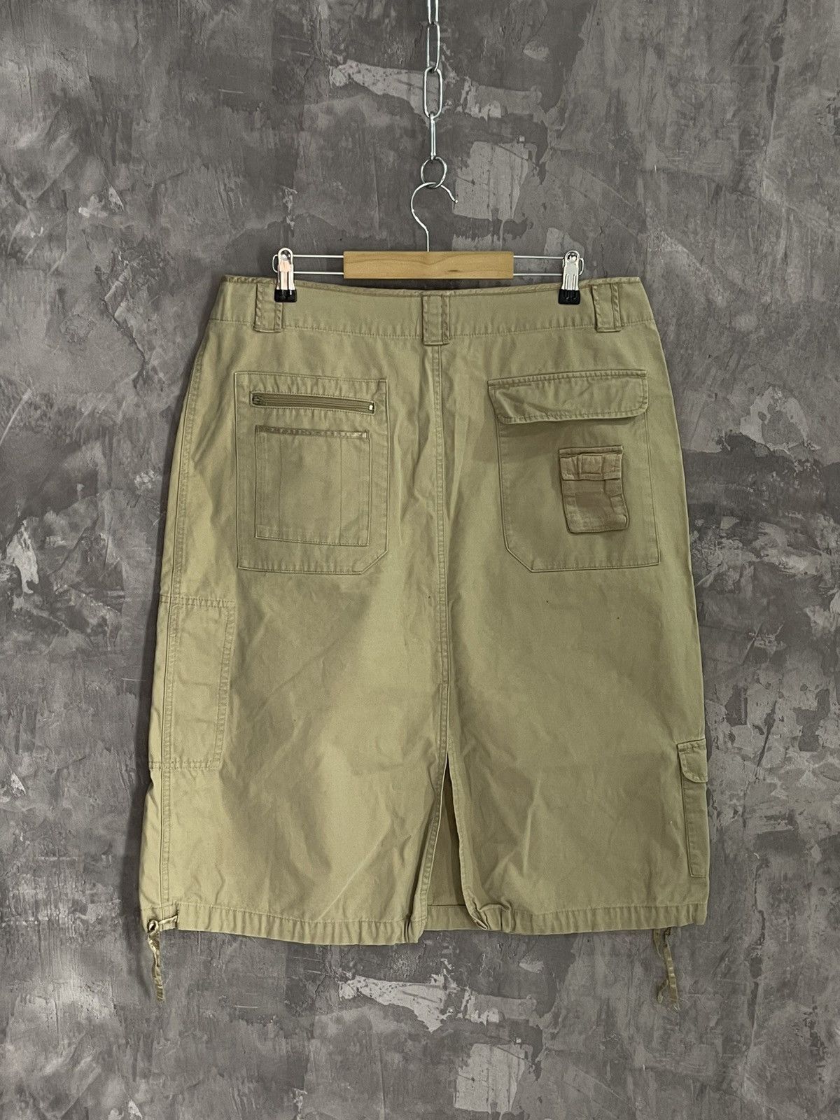 Japanese Brand Unknow brands cargo skirt g.o.a style Y2K Size 34" / US 12 / IT 48 - 7 Thumbnail