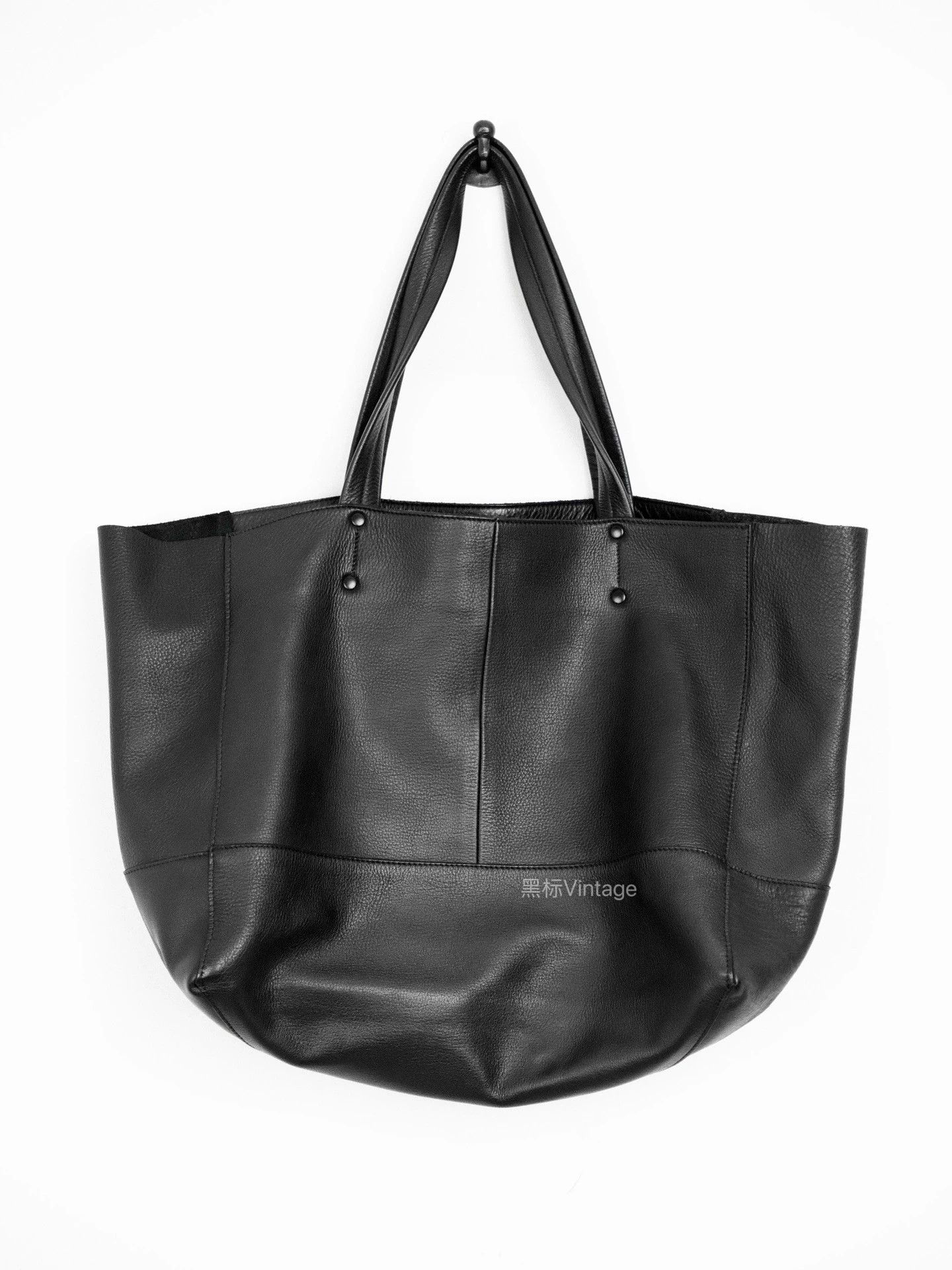 Yohji Yamamoto Yohji Yamamoto 22SS Vintage Minimal Large Cowhide Tote Size ONE SIZE - 2 Thumbnail