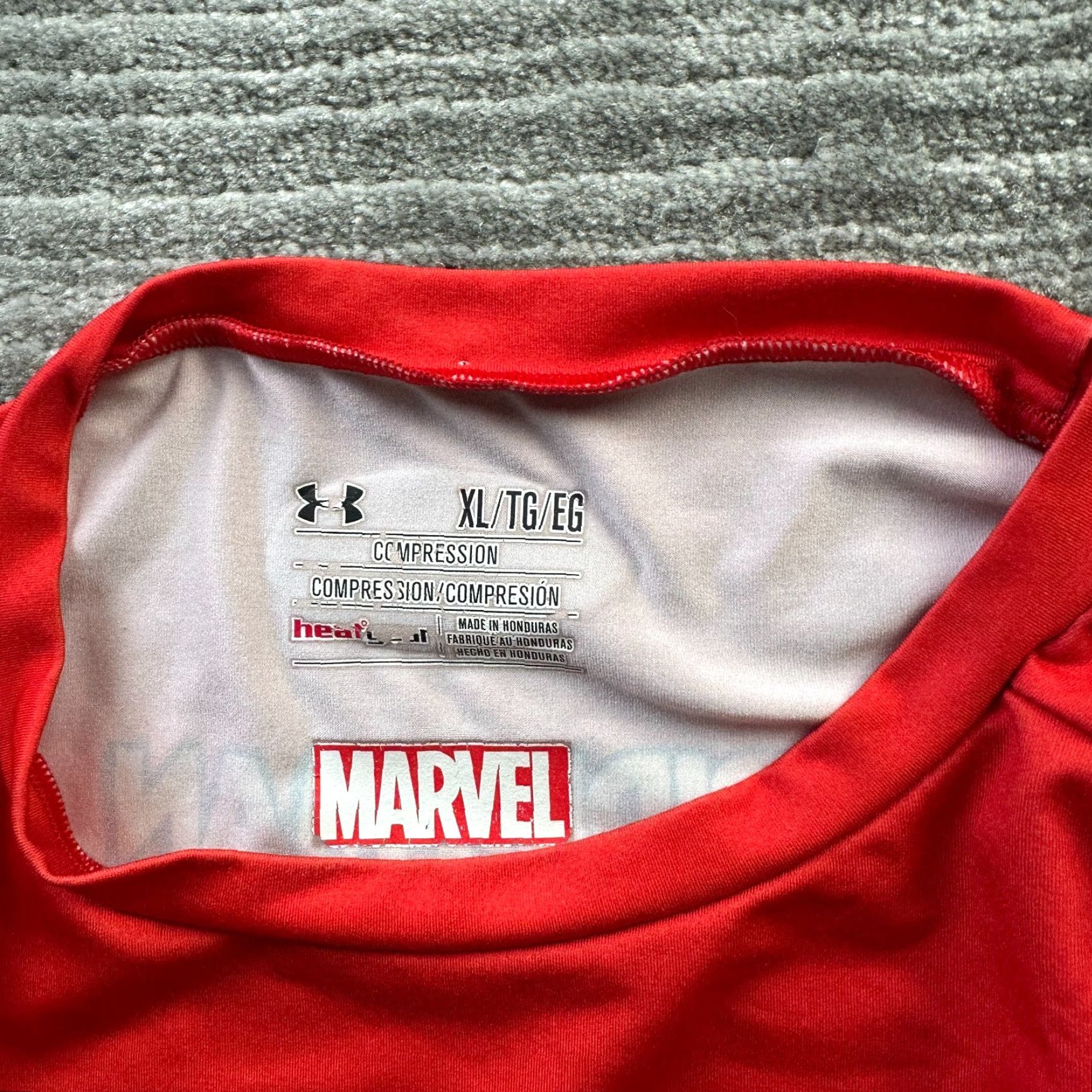 Under Armour Under Armour Shirt Mens XL Red Spiderman Compression Alter Ego Size US XL / EU 56 / 4 - 6 Thumbnail