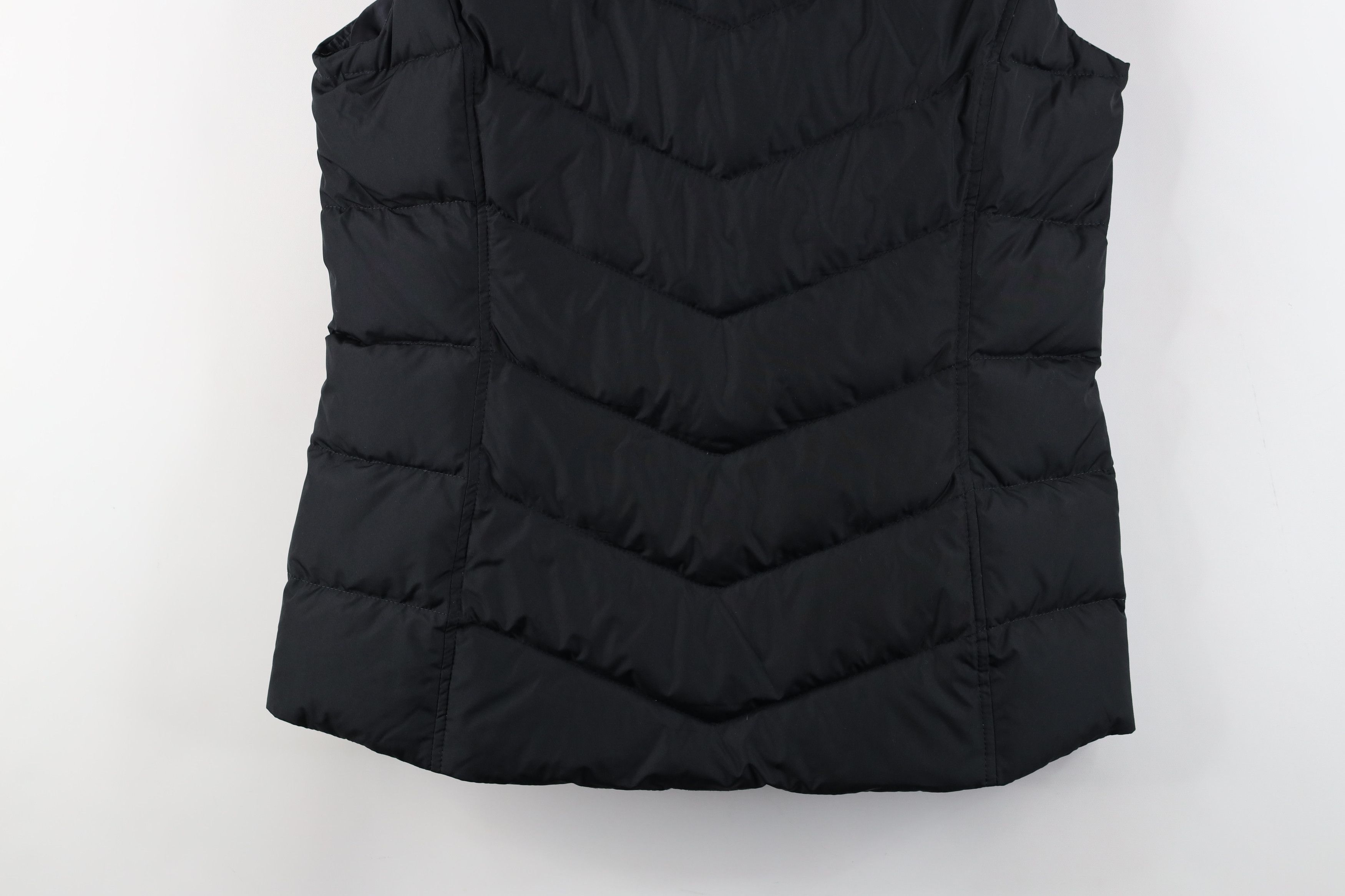 Lands' End × Vintage New Lands End Duck Down 600 Fill Puffer Vest Jacket Black Size XS / US 0-2 / IT 36-38 - 12 Thumbnail