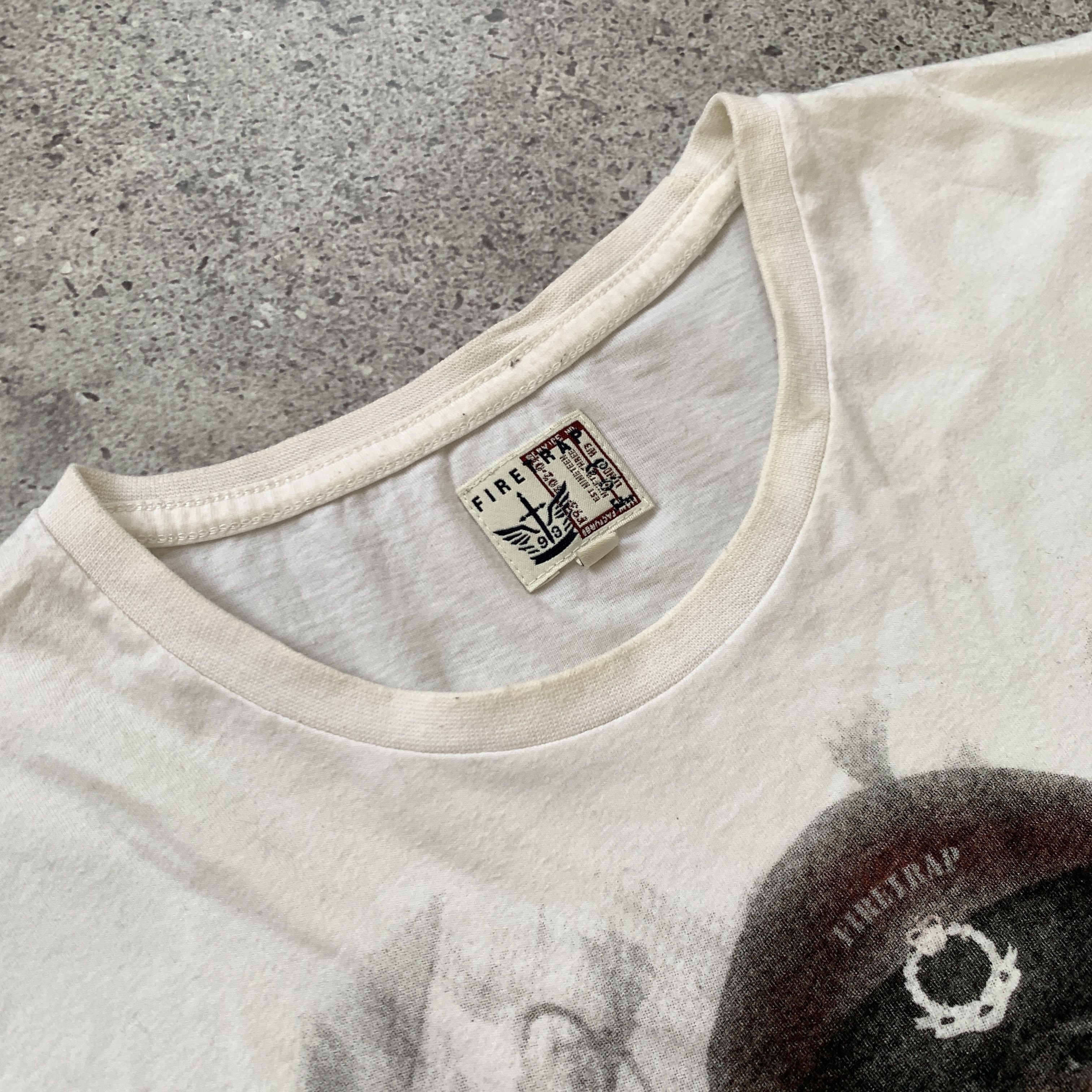 Firetrap Vintage 18+ Sex Titis Girl Graphic Firetrap White Tee Shirt Size US L / EU 52-54 / 3 - 6 Thumbnail