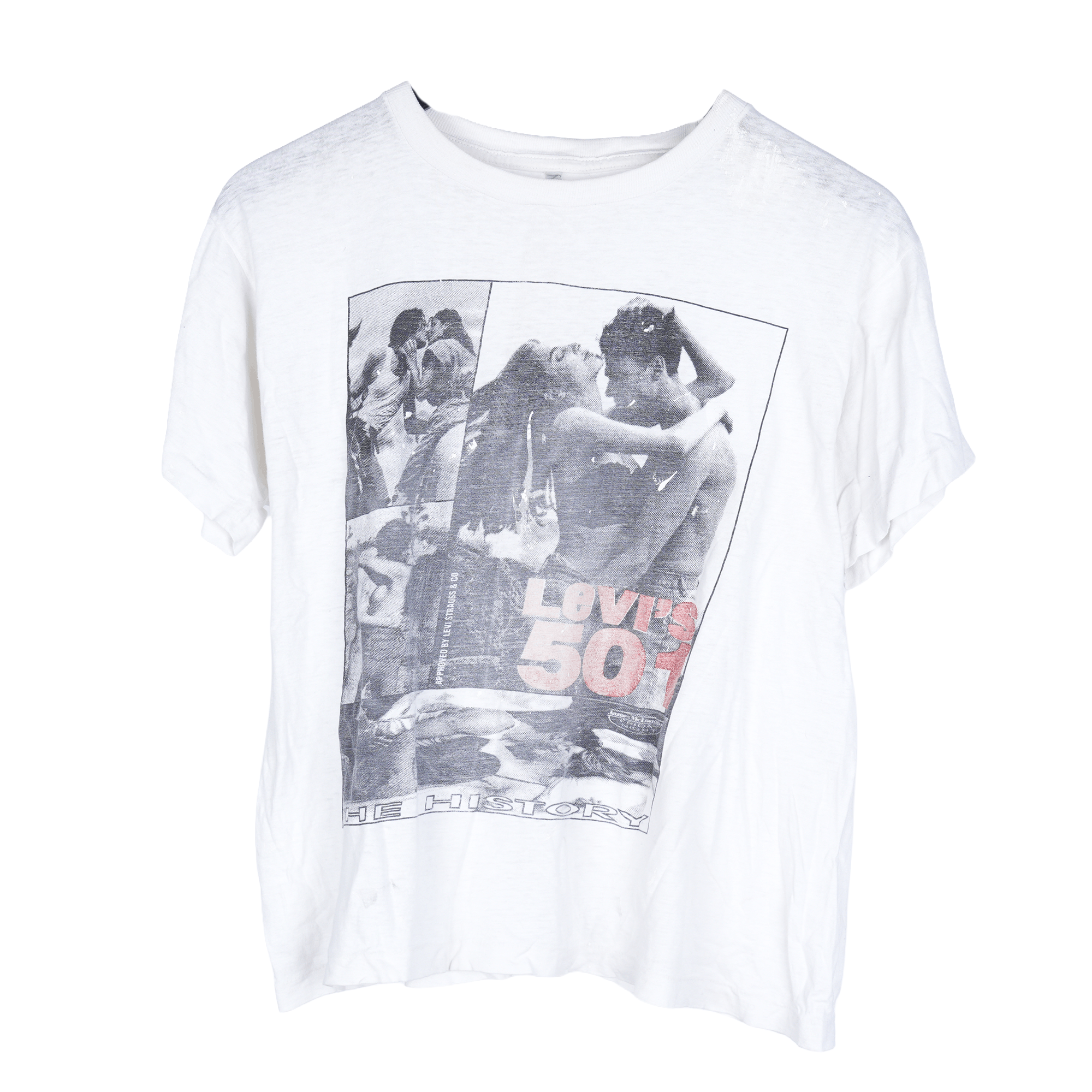 Levi's Vintage Clothing VINTAGE LEVIS 501 TEE Size US S / EU 44-46 / 1 - 1 Thumbnail