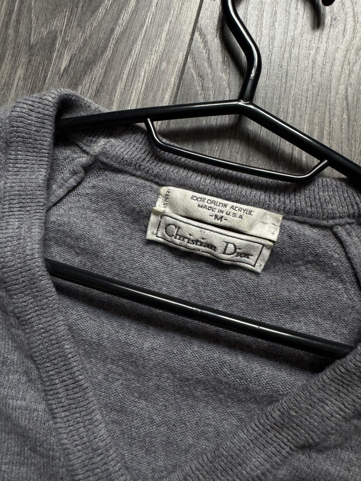 Christian Dior Monsier V-neck Sweater M USA made