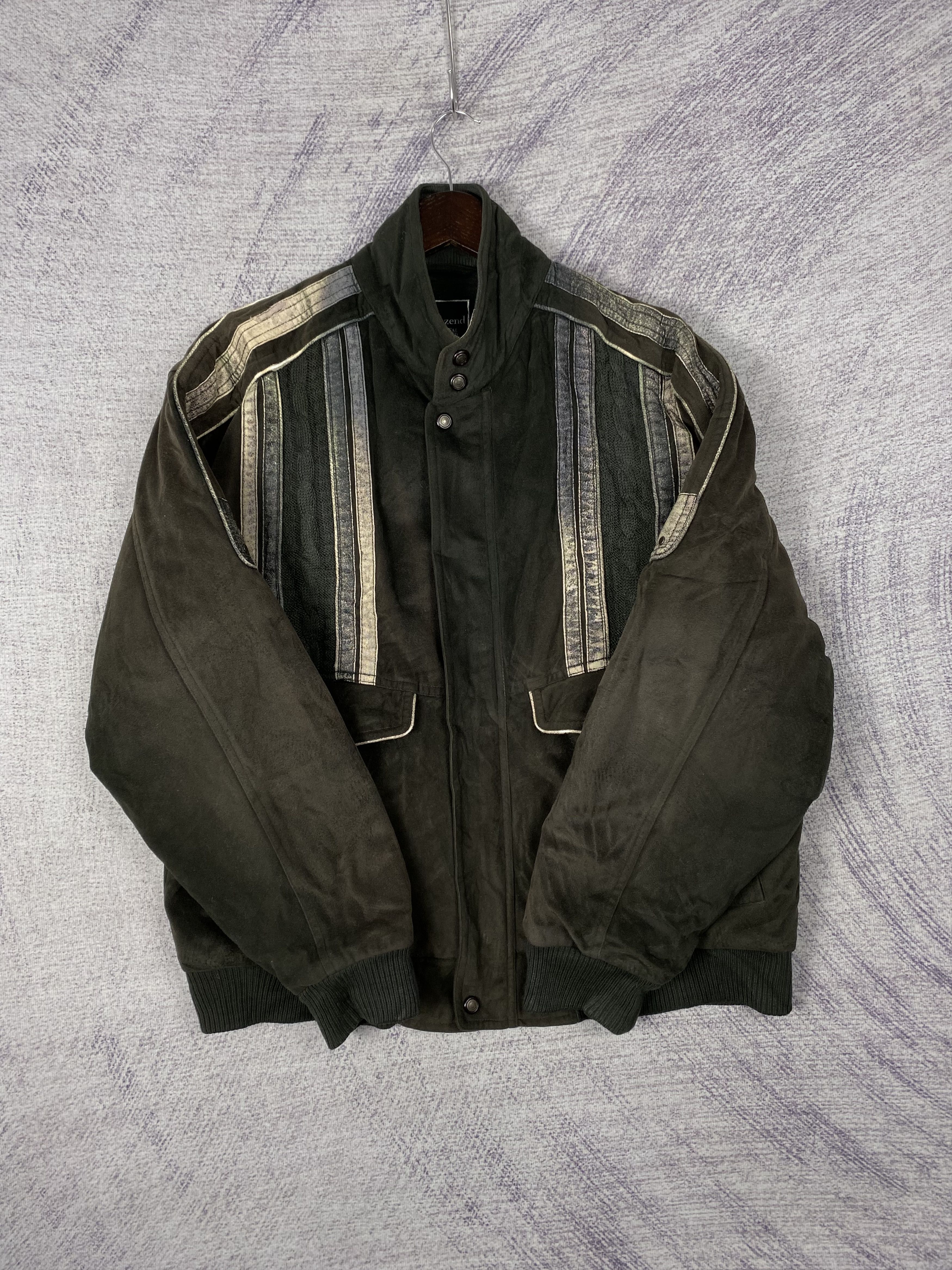 Japanese Brand Vintage Tauzend Full Zipper Bomber Jacket Size US L / EU 52-54 / 3 - 4 Thumbnail