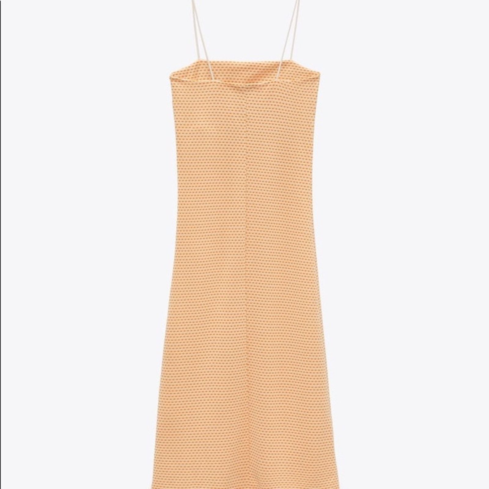 Zara ZARA JACQUARD MIDI DRESS Size S / US 4 / IT 40 - 13 Thumbnail