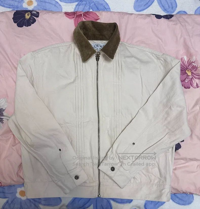 Loewe Loewe FW24 Solid Color Lapel Zipper Loose Straight Sleeve Size US L / EU 52-54 / 3 - 2 Thumbnail