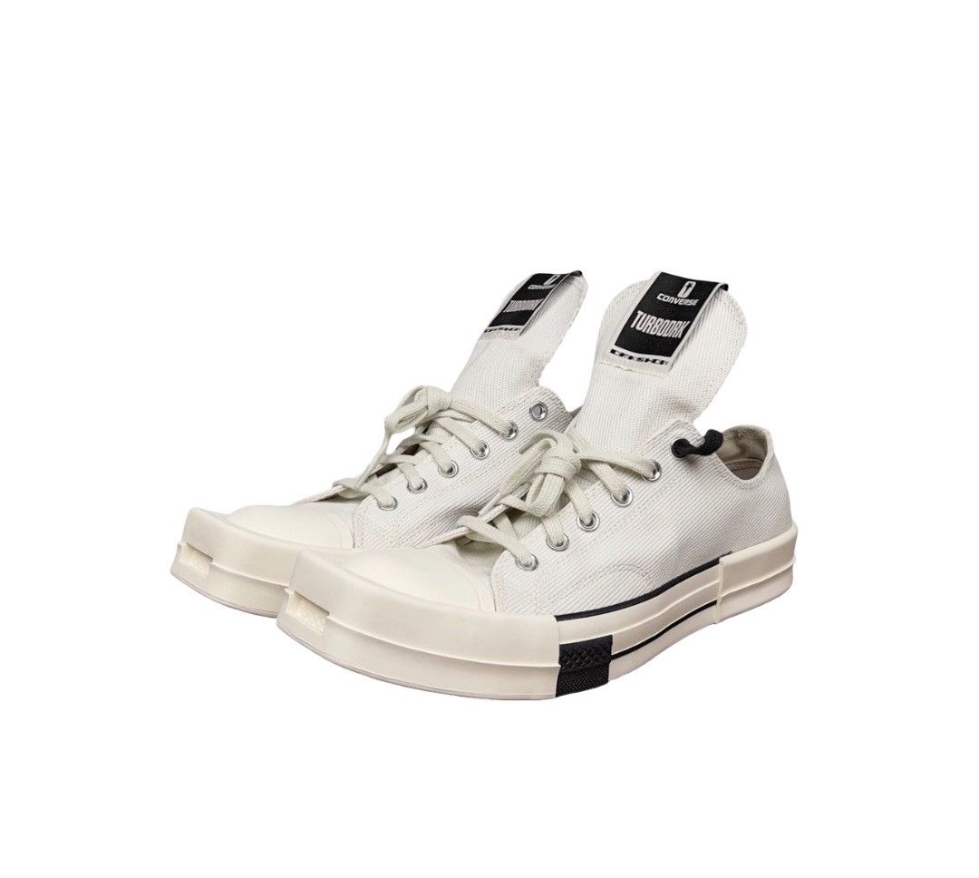 Rick Owens × Converse DRKSHDW TurboDRK low-top Size 10
